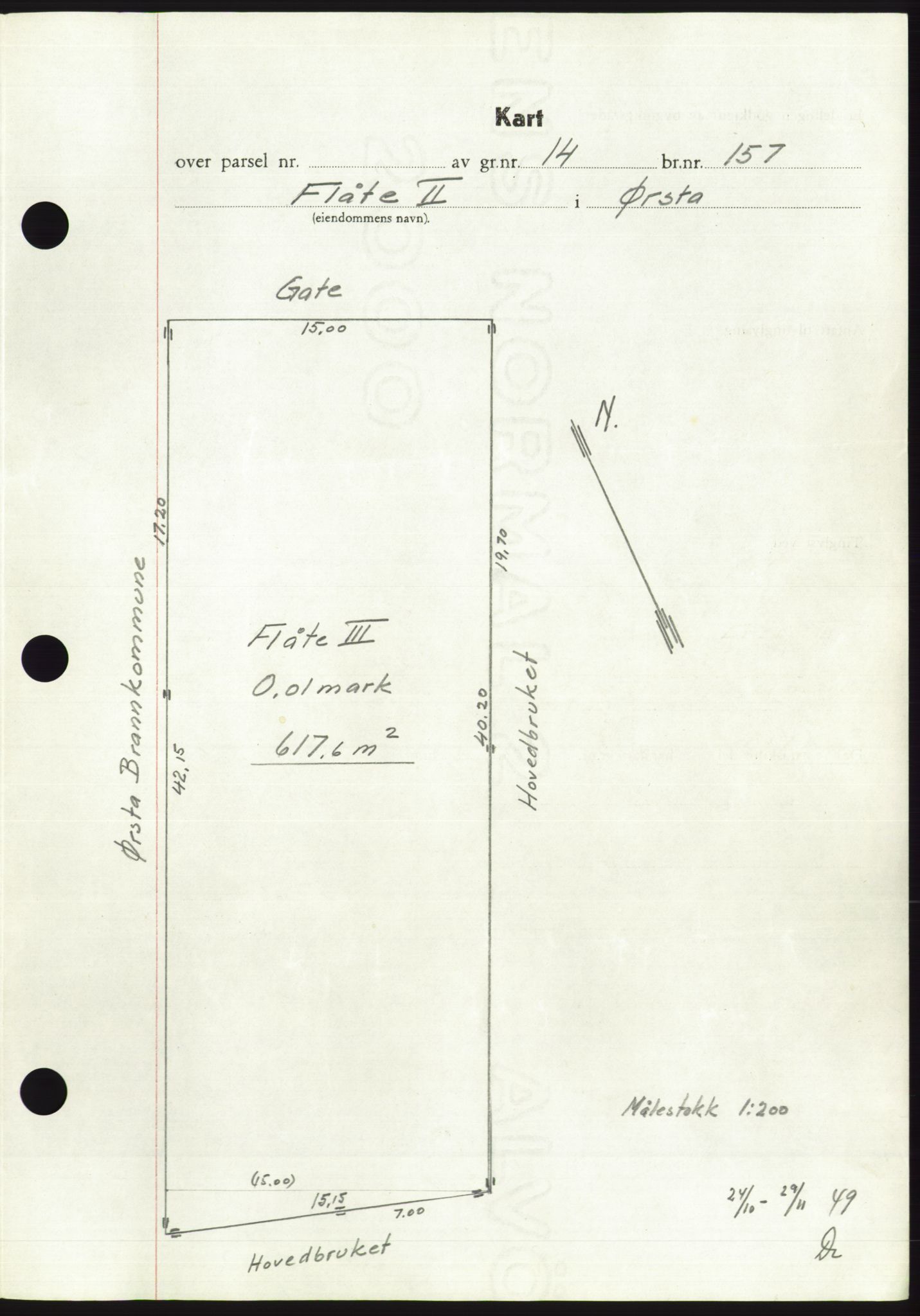 Søre Sunnmøre sorenskriveri, AV/SAT-A-4122/1/2/2C/L0086: Mortgage book no. 12A, 1949-1950, Diary no: : 25/1950