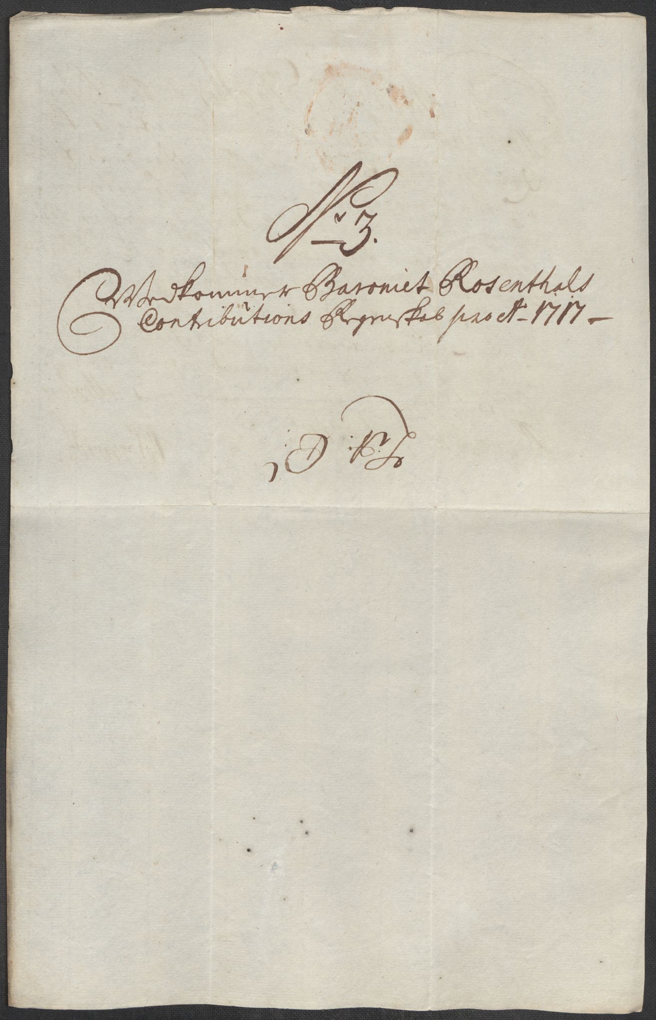 Rentekammeret inntil 1814, Reviderte regnskaper, Fogderegnskap, AV/RA-EA-4092/R49/L3139: Fogderegnskap Rosendal Baroni, 1715-1717, p. 224