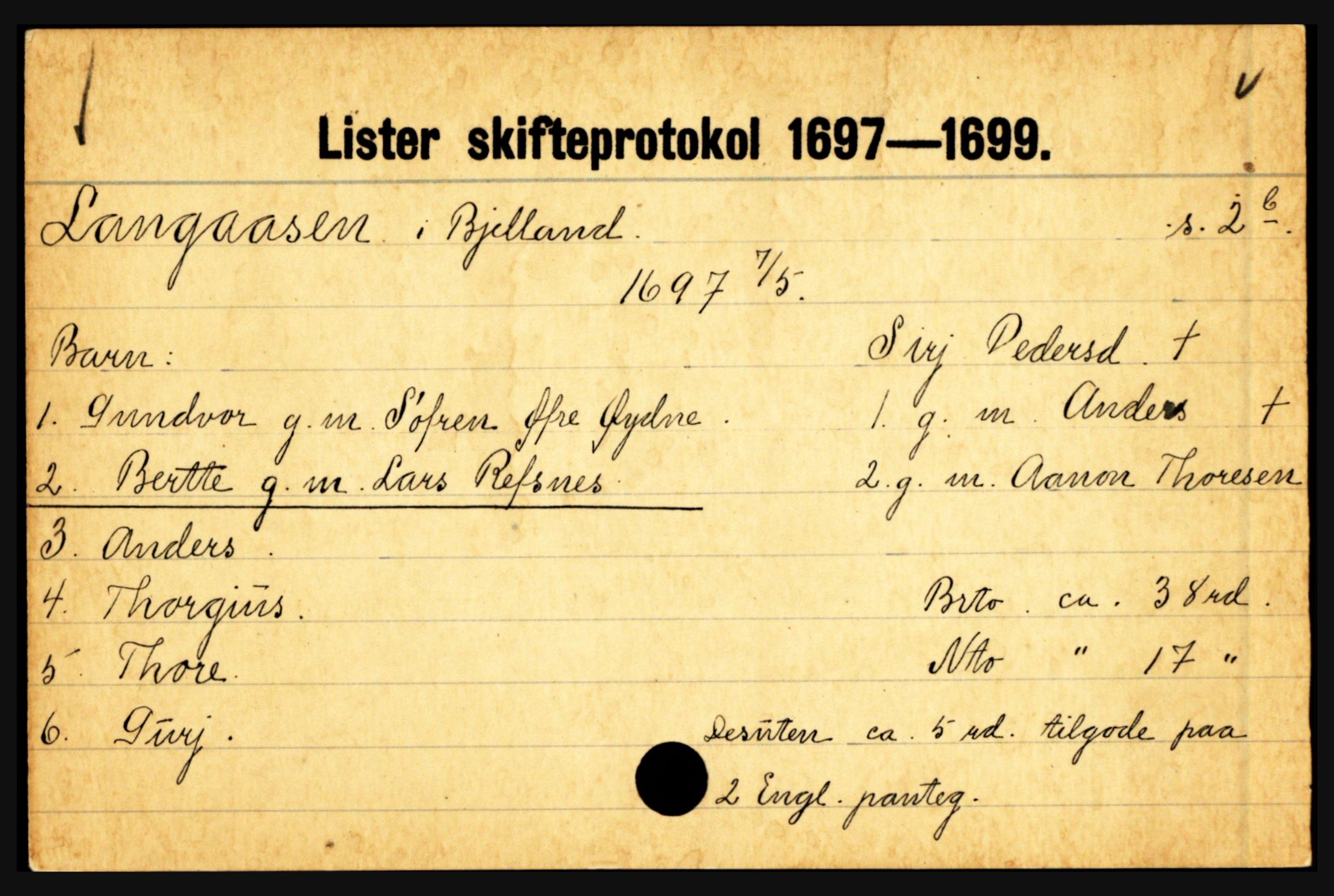 Lister sorenskriveri, AV/SAK-1221-0003/H, p. 22497