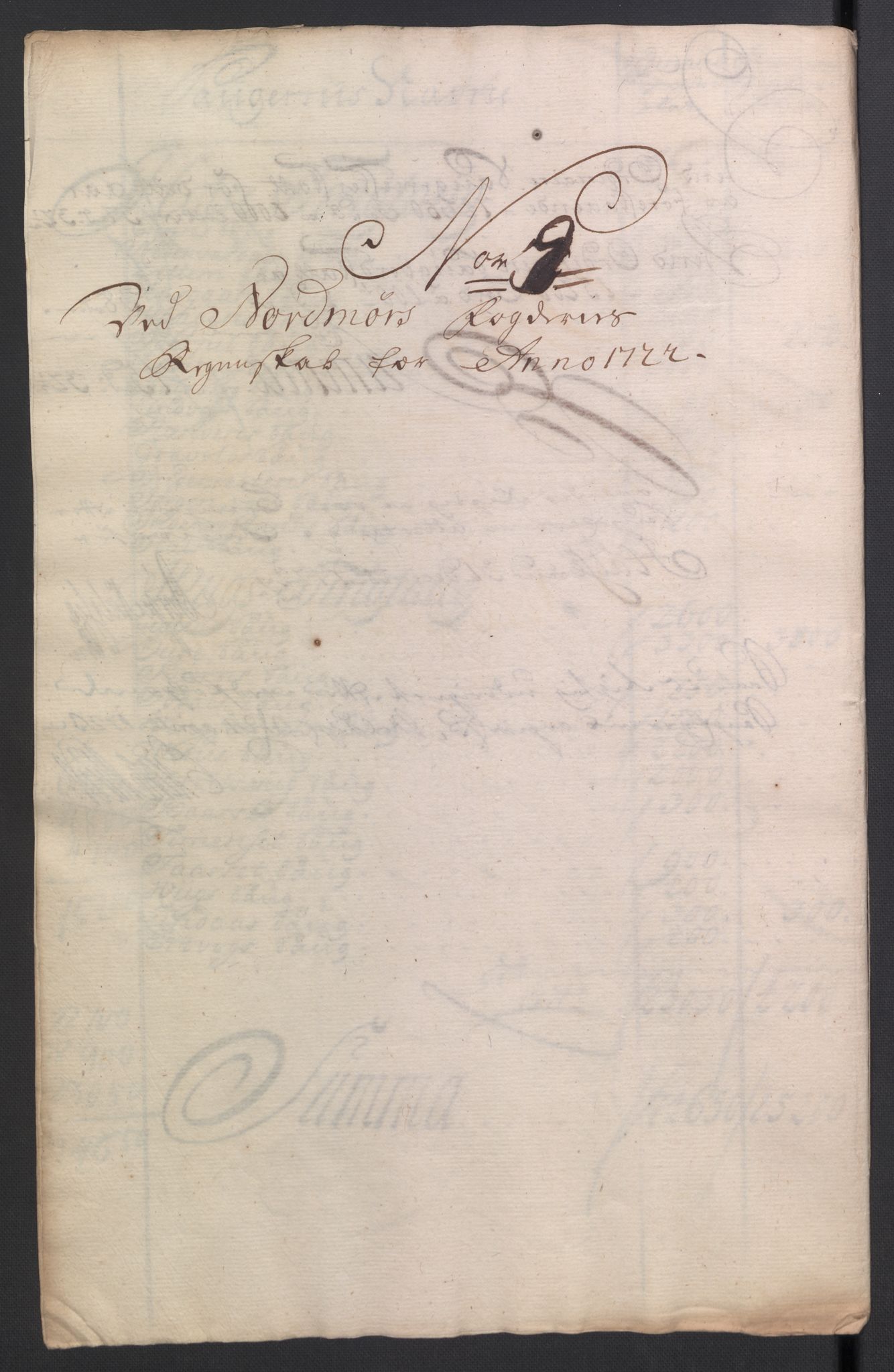 Rentekammeret inntil 1814, Reviderte regnskaper, Fogderegnskap, RA/EA-4092/R56/L3755: Fogderegnskap Nordmøre, 1722, p. 136