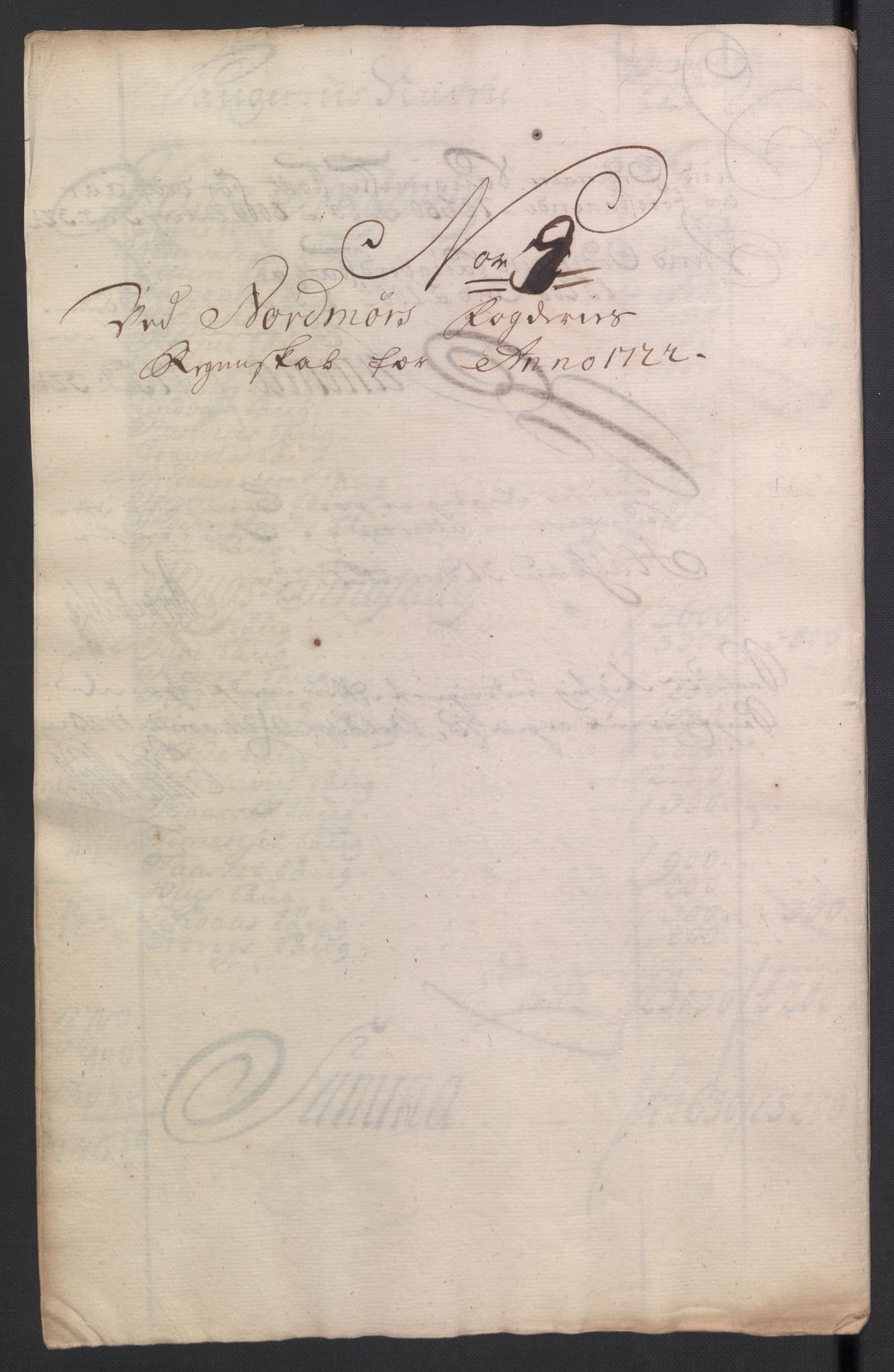 Rentekammeret inntil 1814, Reviderte regnskaper, Fogderegnskap, AV/RA-EA-4092/R56/L3755: Fogderegnskap Nordmøre, 1722, p. 136