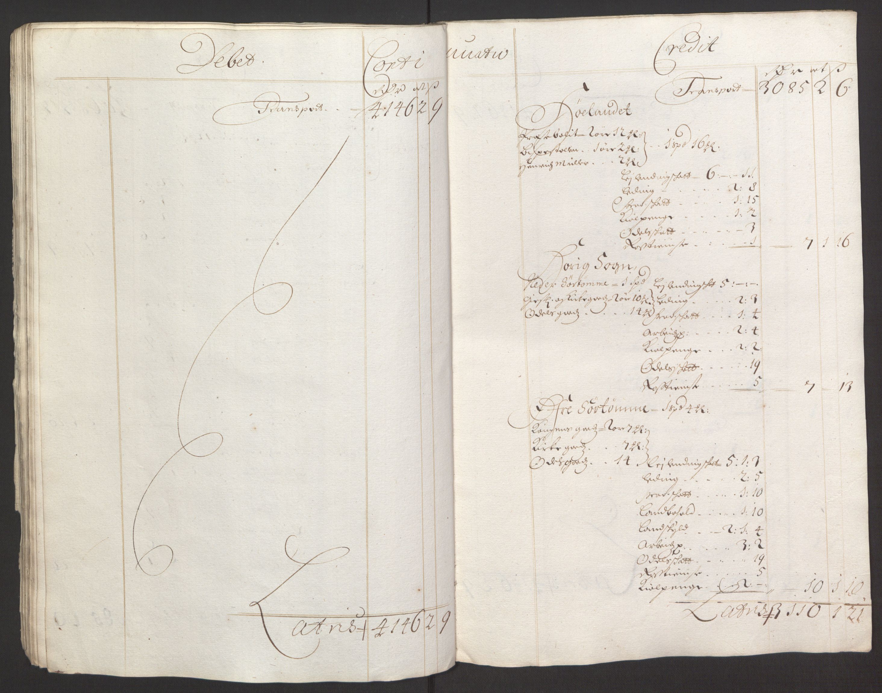 Rentekammeret inntil 1814, Reviderte regnskaper, Fogderegnskap, AV/RA-EA-4092/R59/L3943: Fogderegnskap Gauldal, 1693, p. 22