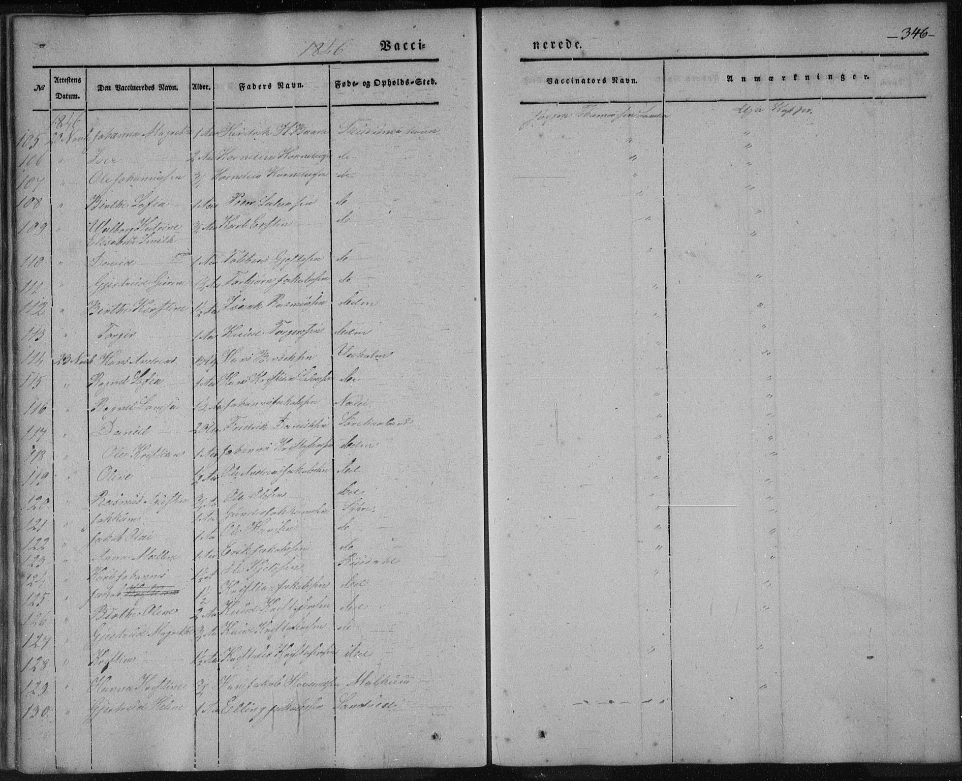 Skudenes sokneprestkontor, AV/SAST-A -101849/H/Ha/Haa/L0003: Parish register (official) no. A 2.2, 1841-1846, p. 346