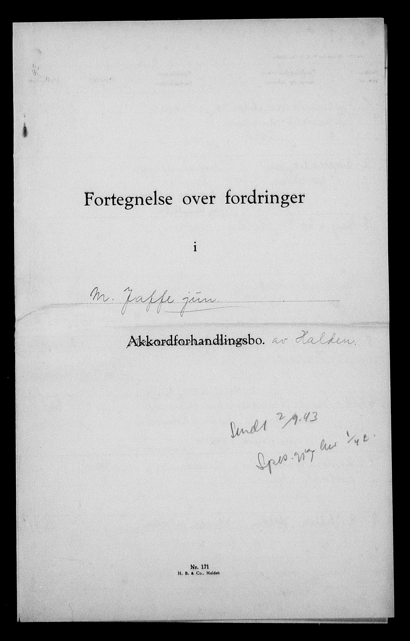 Justisdepartementet, Tilbakeføringskontoret for inndratte formuer, AV/RA-S-1564/H/Hc/Hcd/L1000: --, 1945-1947, p. 524