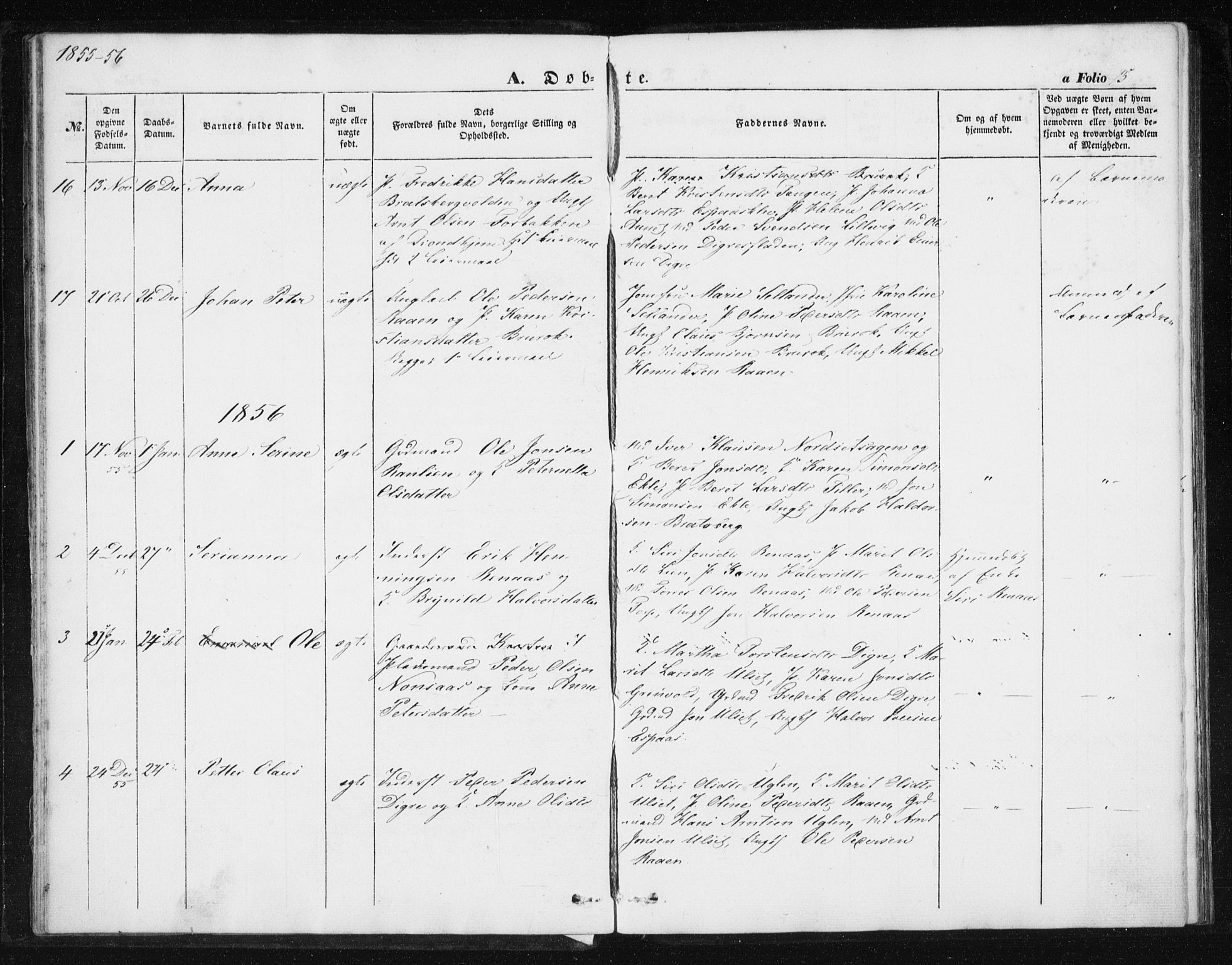 Ministerialprotokoller, klokkerbøker og fødselsregistre - Sør-Trøndelag, SAT/A-1456/608/L0332: Parish register (official) no. 608A01, 1848-1861, p. 15