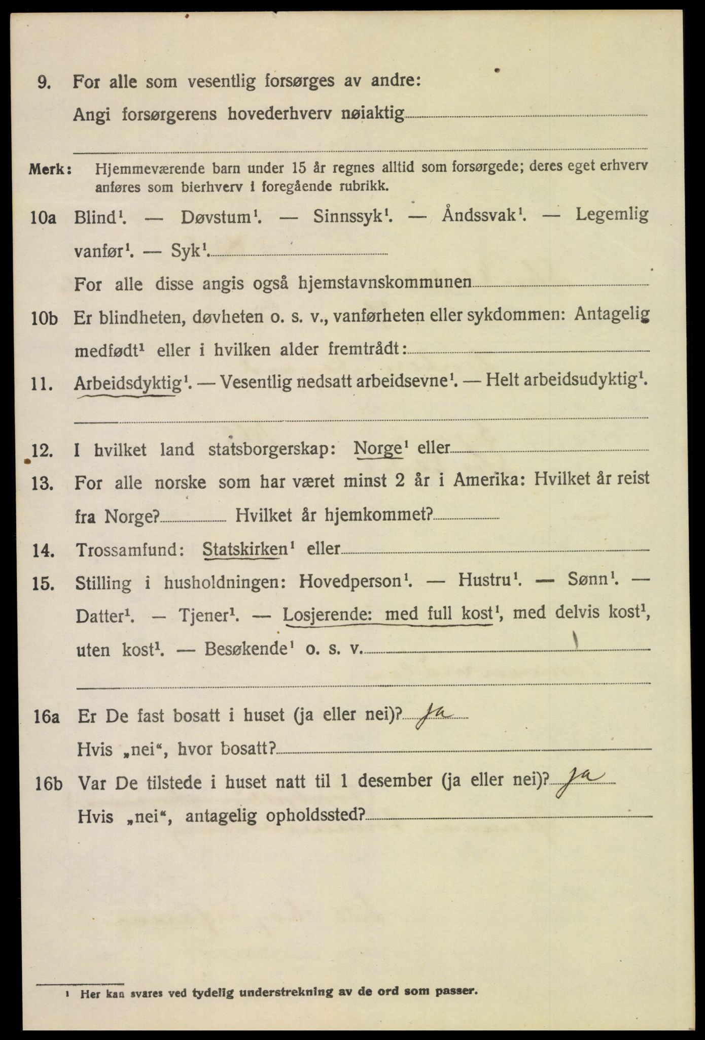 SAH, 1920 census for Stor-Elvdal, 1920, p. 4993