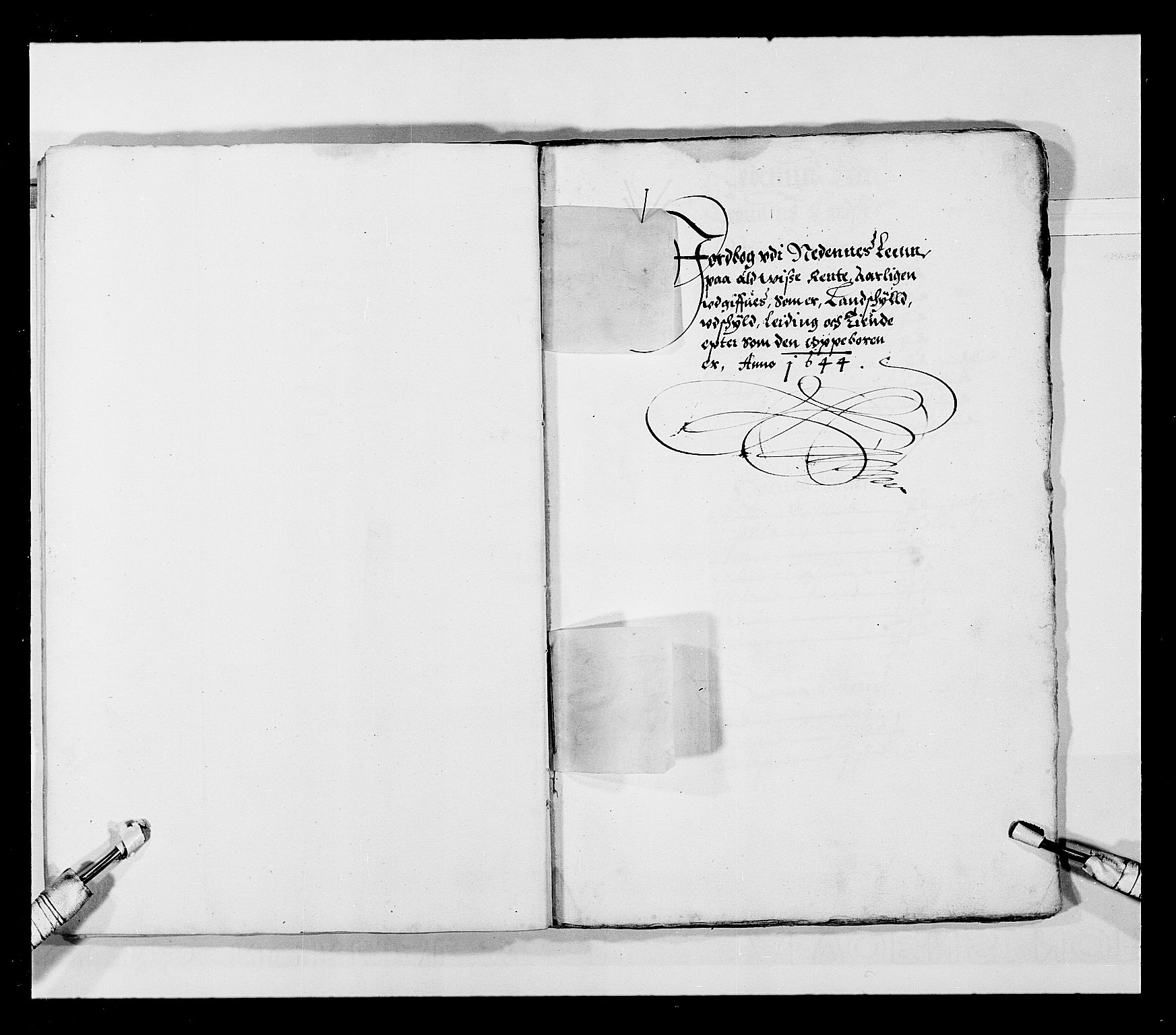 Stattholderembetet 1572-1771, RA/EA-2870/Ek/L0023/0001: Jordebøker 1633-1658: / Jordebøker for Agdesiden len, 1644-1647, p. 24
