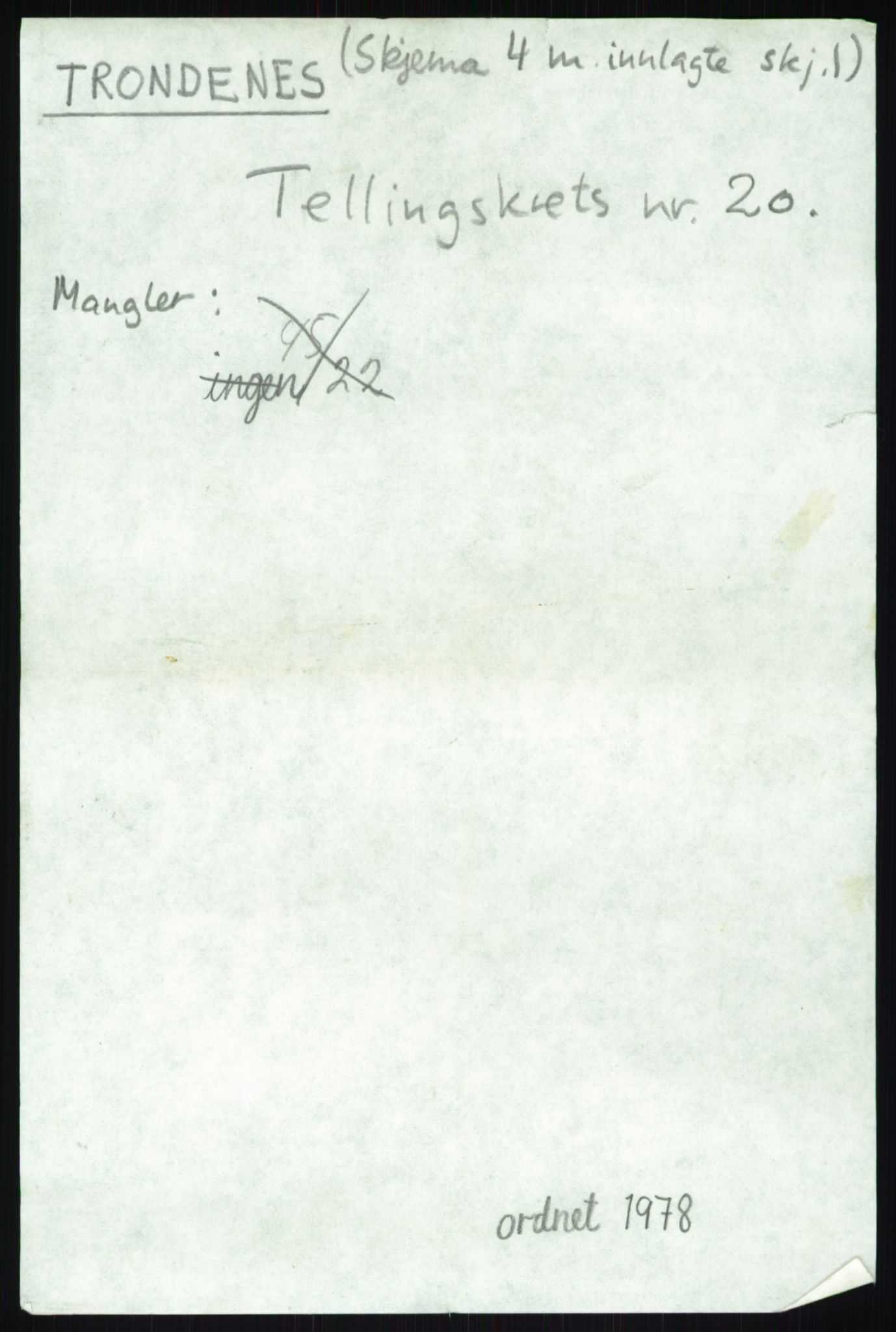 SATØ, 1920 census for Trondenes, 1920, p. 15383