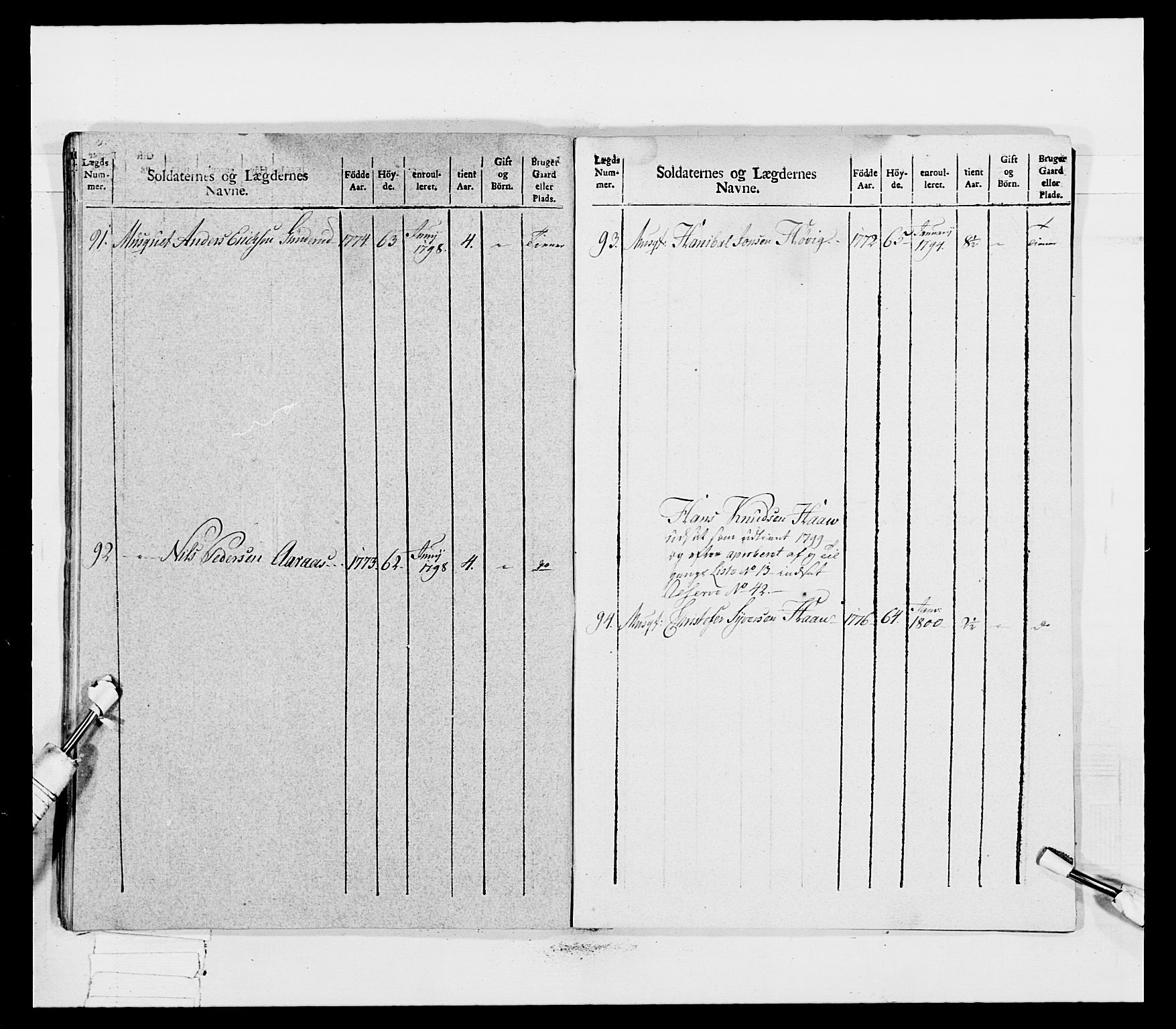 Generalitets- og kommissariatskollegiet, Det kongelige norske kommissariatskollegium, AV/RA-EA-5420/E/Eh/L0031b: Nordafjelske gevorbne infanteriregiment, 1802, p. 549