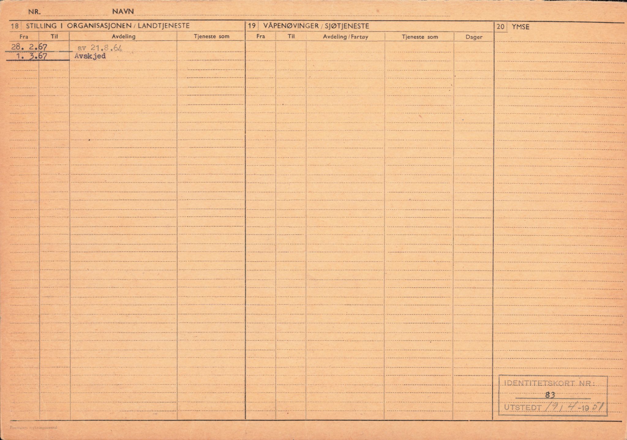 Forsvaret, Forsvarets overkommando/Luftforsvarsstaben, AV/RA-RAFA-4079/P/Pa/L0013: Personellmapper, 1905, p. 103