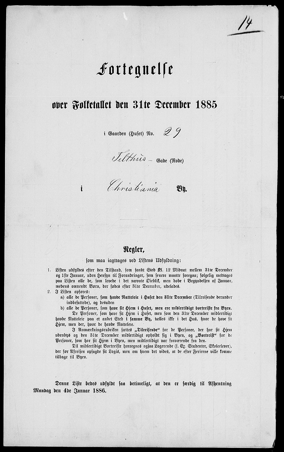 RA, 1885 census for 0301 Kristiania, 1885, p. 4628