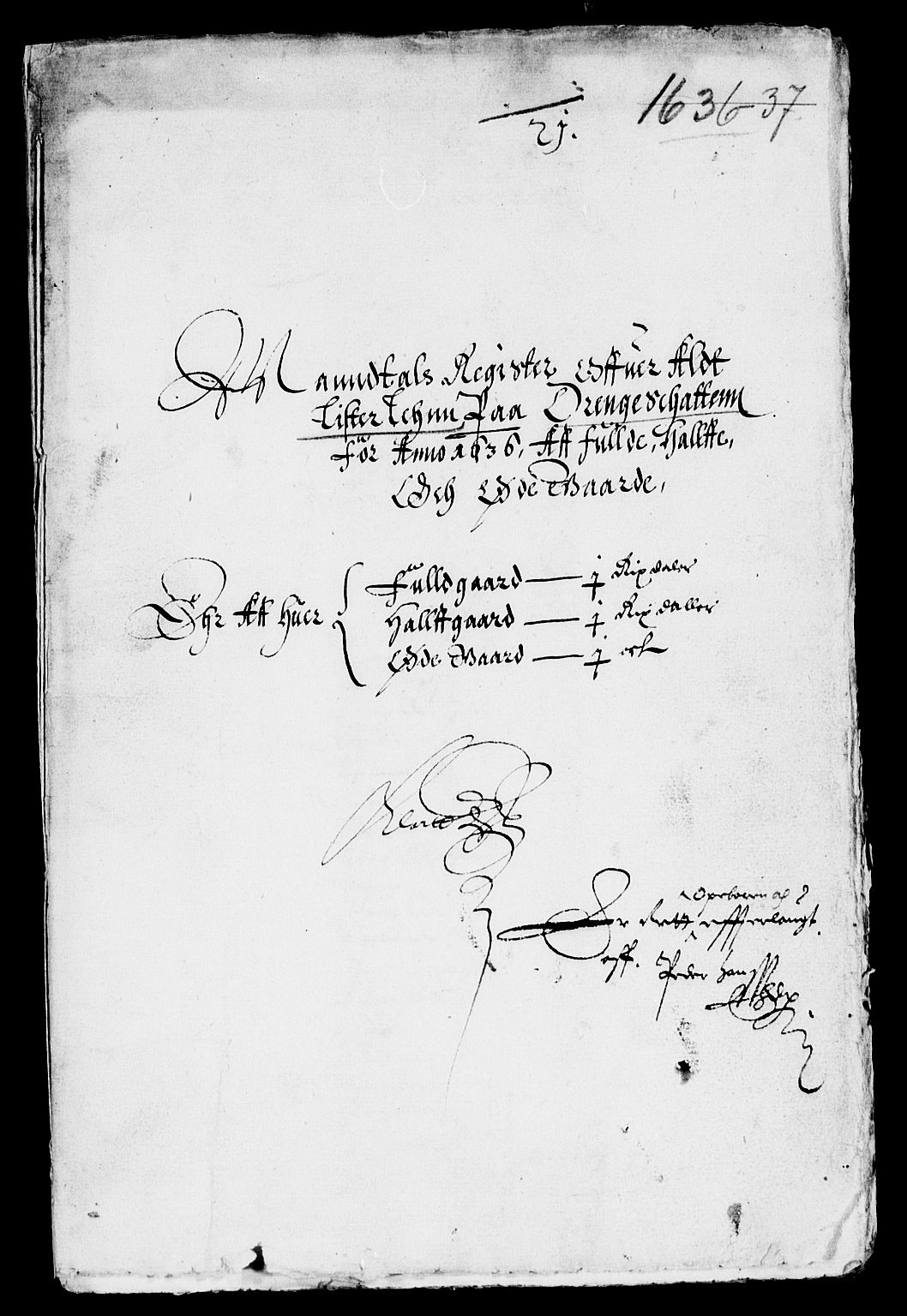 Rentekammeret inntil 1814, Reviderte regnskaper, Lensregnskaper, AV/RA-EA-5023/R/Rb/Rbr/L0010: Lista len, 1628-1636