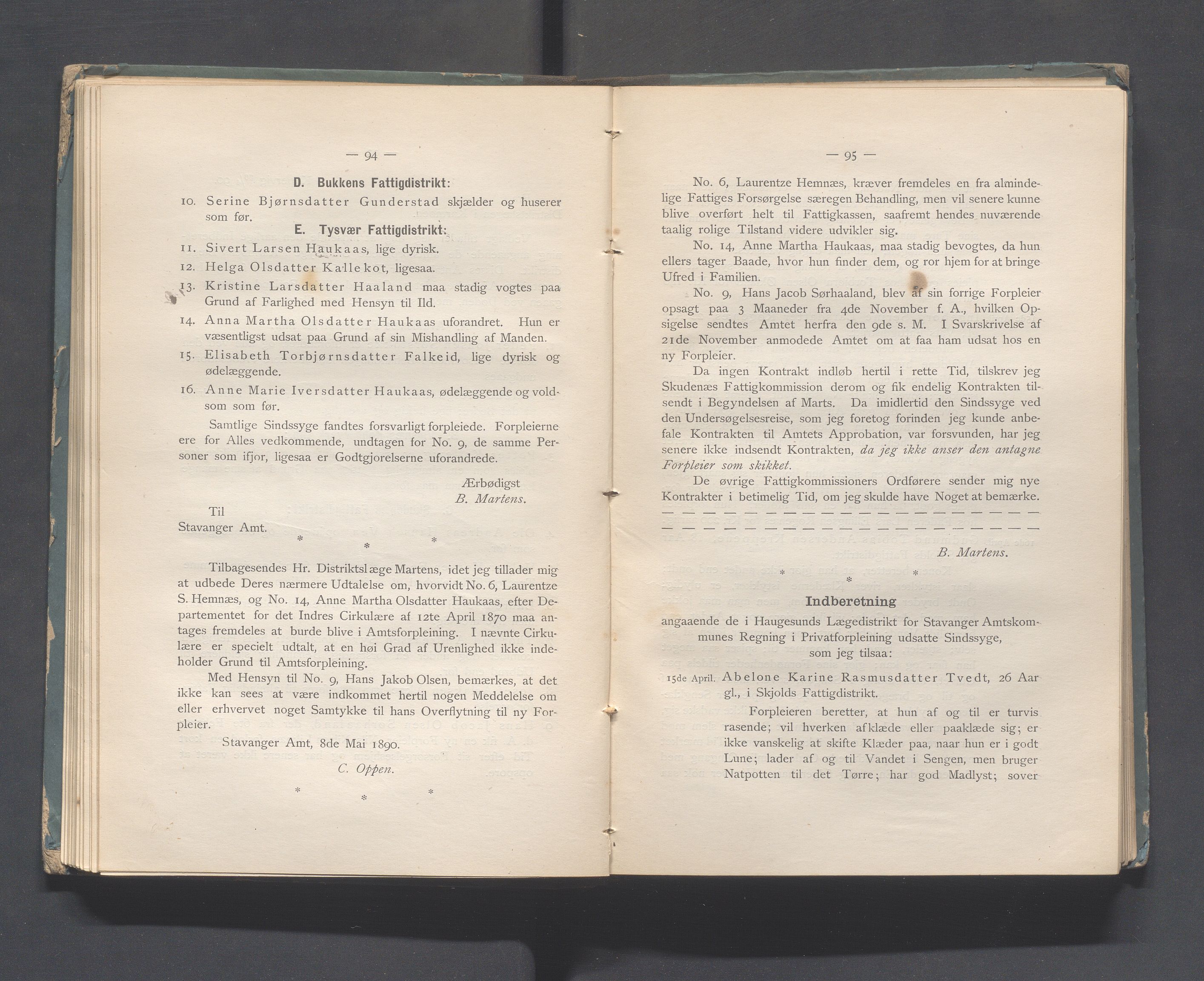 Rogaland fylkeskommune - Fylkesrådmannen , IKAR/A-900/A, 1890, p. 102