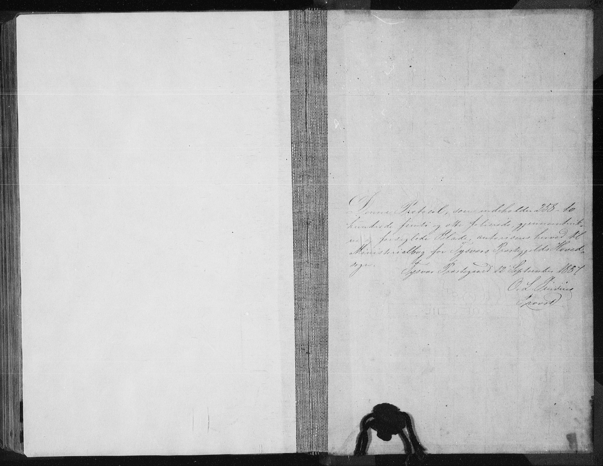 Tysvær sokneprestkontor, SAST/A -101864/H/Ha/Haa/L0003: Parish register (official) no. A 3, 1856-1865