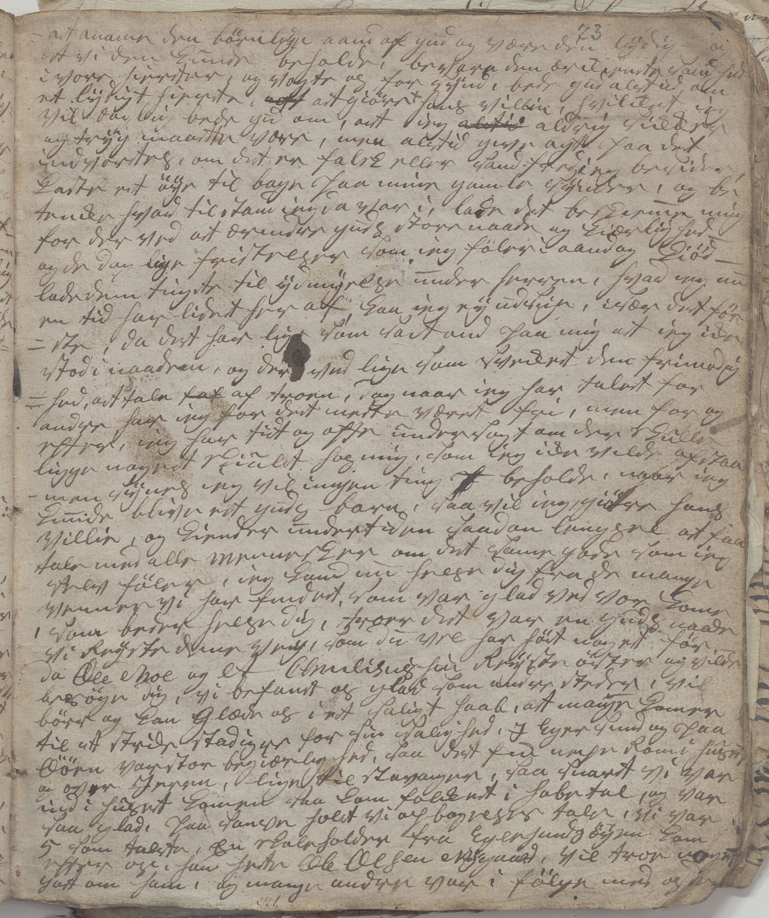 Heggtveitsamlingen, TMF/A-1007/H/L0047/0006: Kopibøker, brev etc.  / "Kopibok IV"/"MF IV", 1815-1819, p. 73