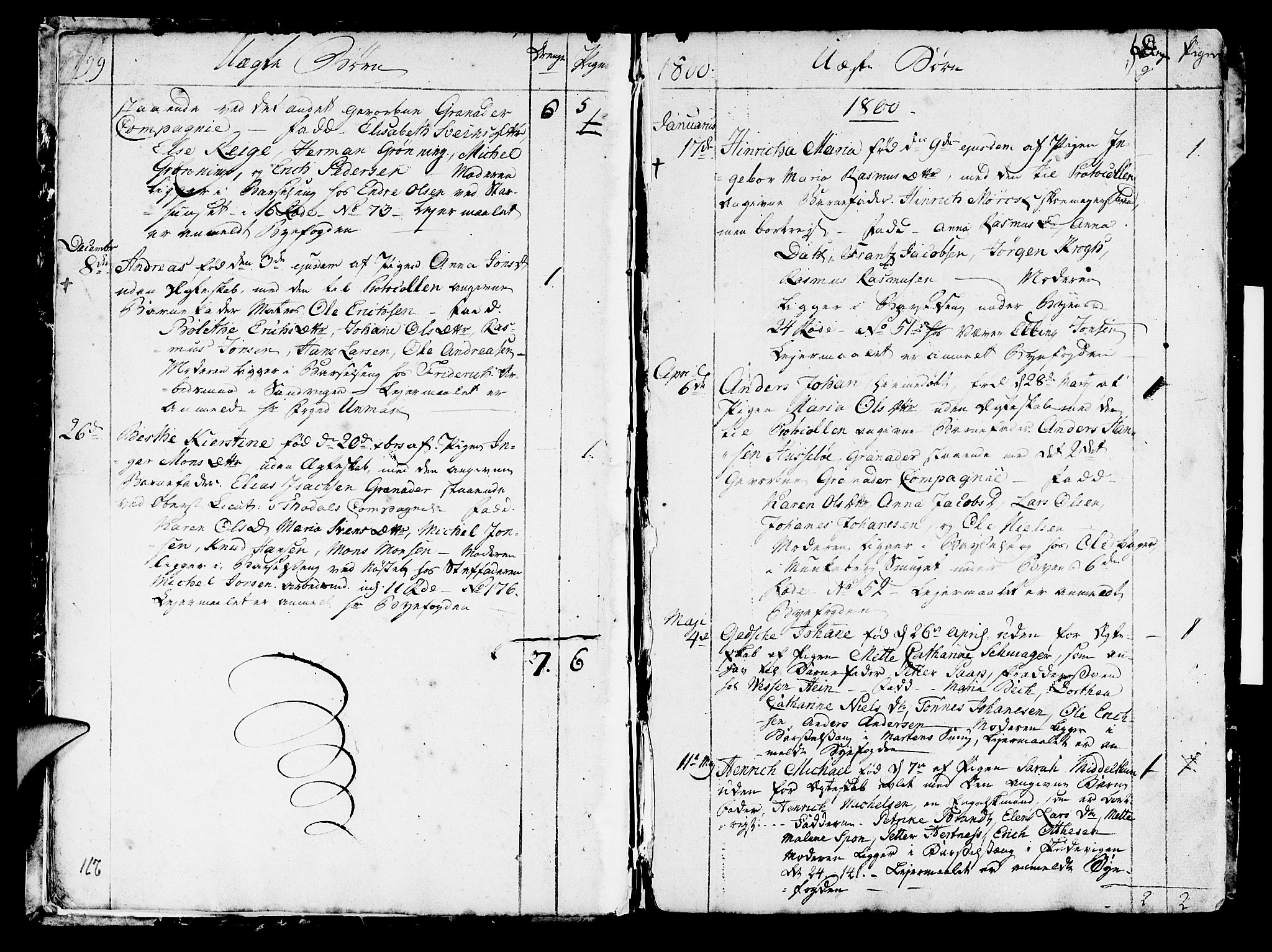 Korskirken sokneprestembete, SAB/A-76101/H/Haa/L0006: Parish register (official) no. A 6, 1790-1820, p. 271