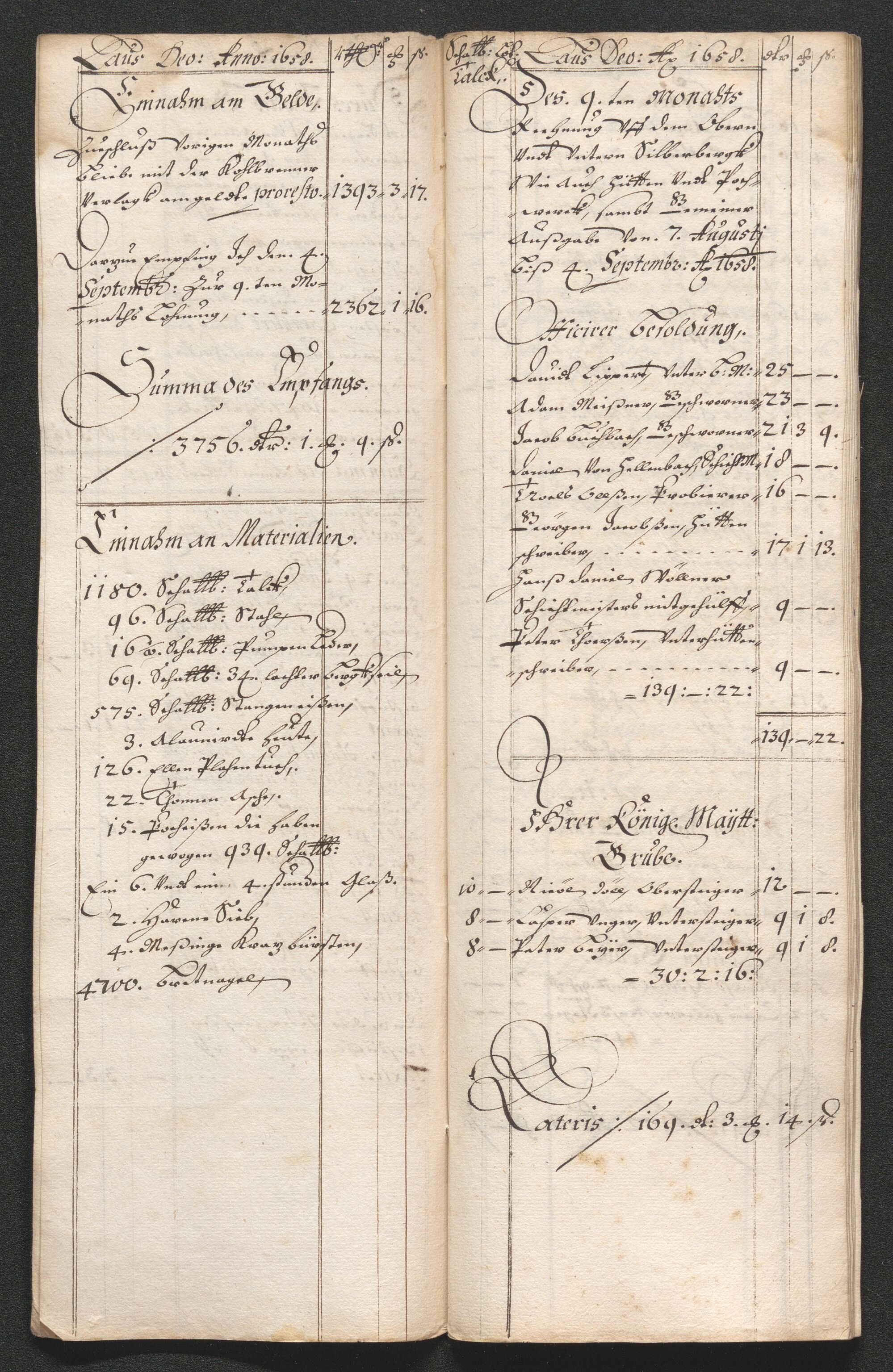 Kongsberg Sølvverk 1623-1816, AV/SAKO-EA-3135/001/D/Dc/Dcd/L0033: Utgiftsregnskap for gruver m.m. , 1658, p. 470