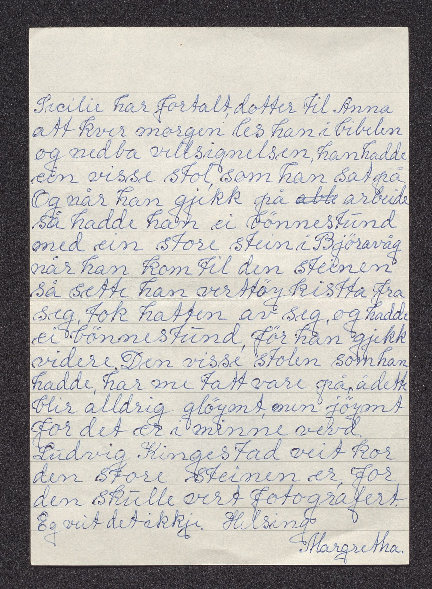 Pa 0273 - Amerikabrev fra Bjøravågen, AV/SAST-A-100411/Y/Ya/L0001: Brev, 1871-1930, p. 332