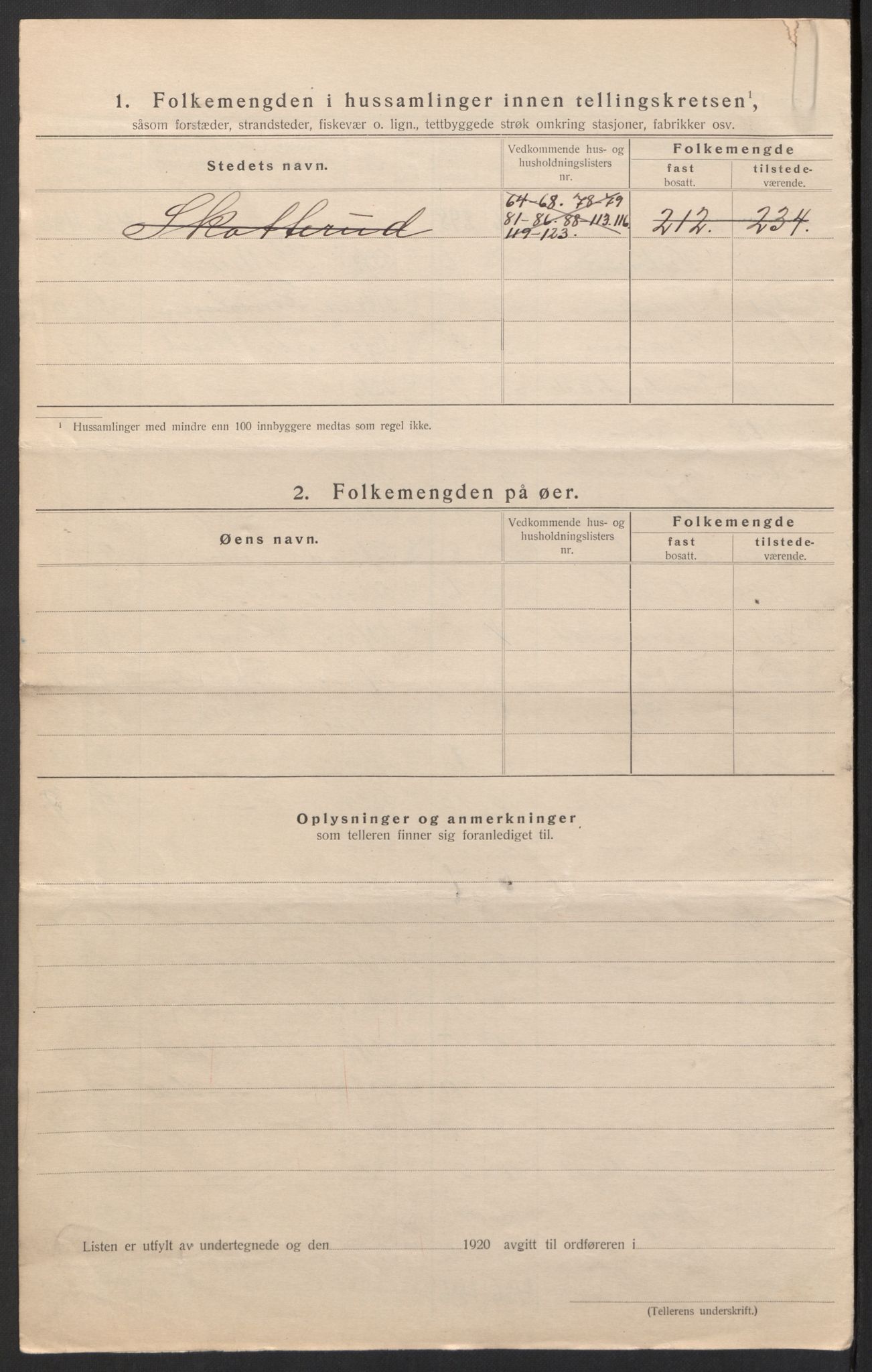 SAH, 1920 census for Eidskog, 1920, p. 30