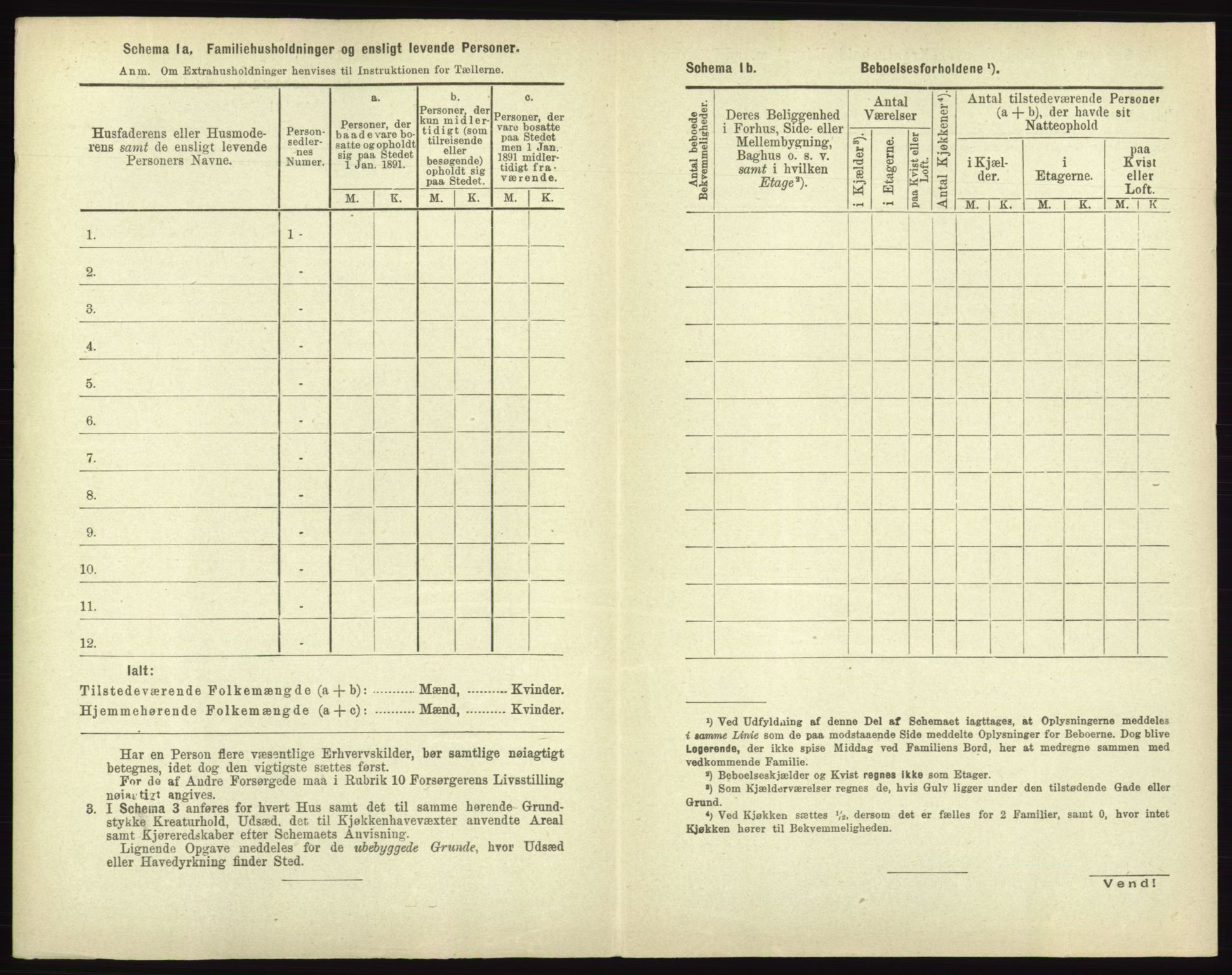 RA, 1891 census for 0101 Fredrikshald, 1891, p. 1535