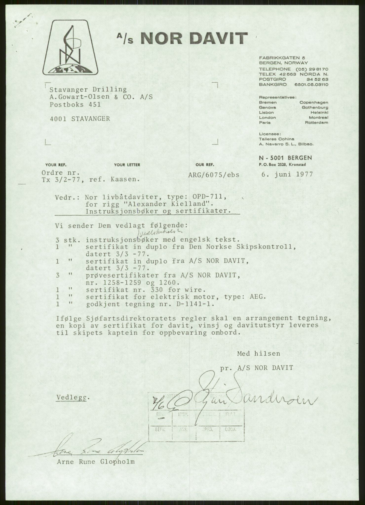Justisdepartementet, Granskningskommisjonen ved Alexander Kielland-ulykken 27.3.1980, AV/RA-S-1165/D/L0006: A Alexander L. Kielland (Doku.liste + A3-A6, A11-A13, A18-A20-A21, A23, A31 av 31)/Dykkerjournaler, 1980-1981, p. 25