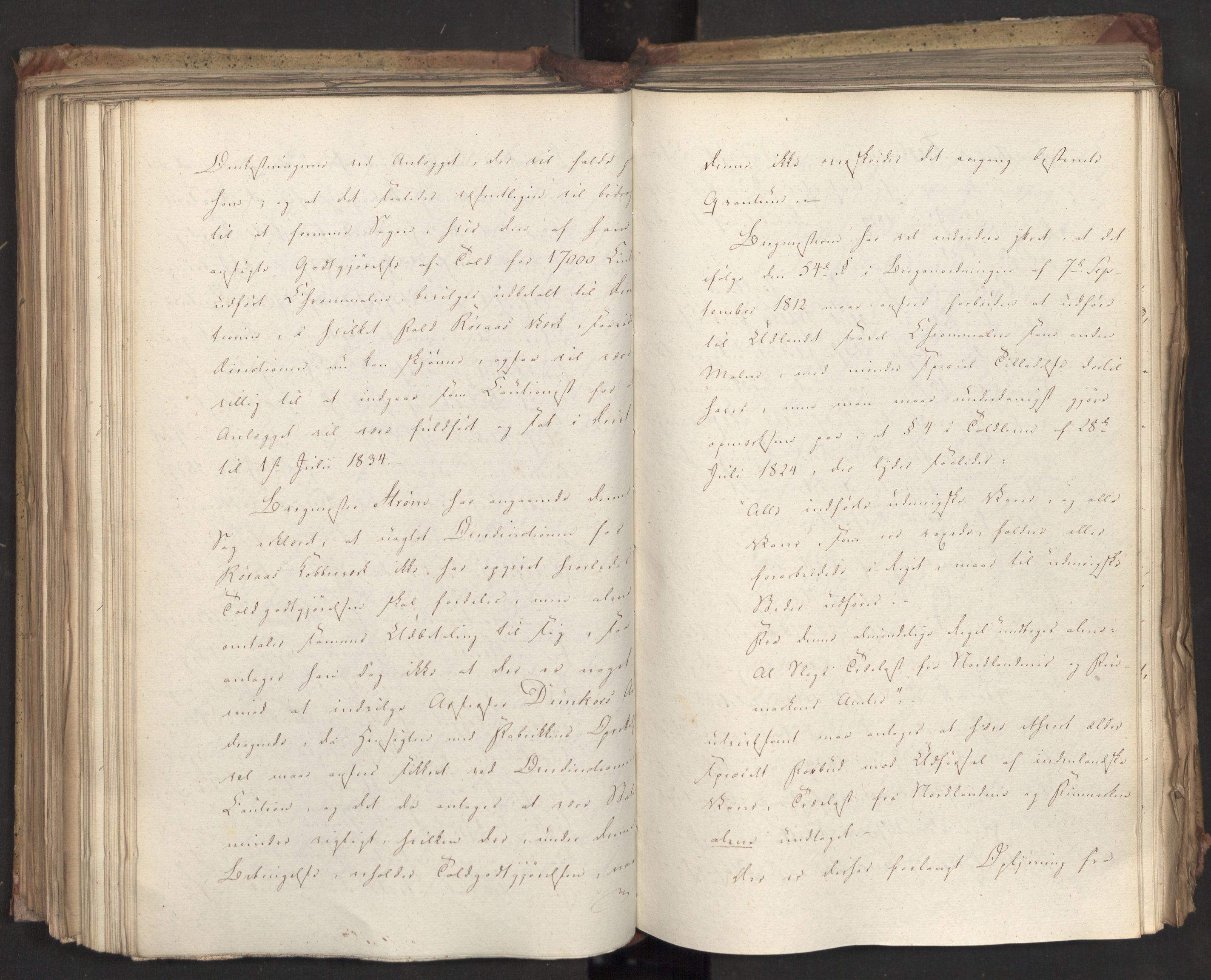 Statsrådsavdelingen i Stockholm, AV/RA-S-1003/D/Da/L0071: Regjeringsinnstillinger nr. 1222-1364, 1831, p. 290
