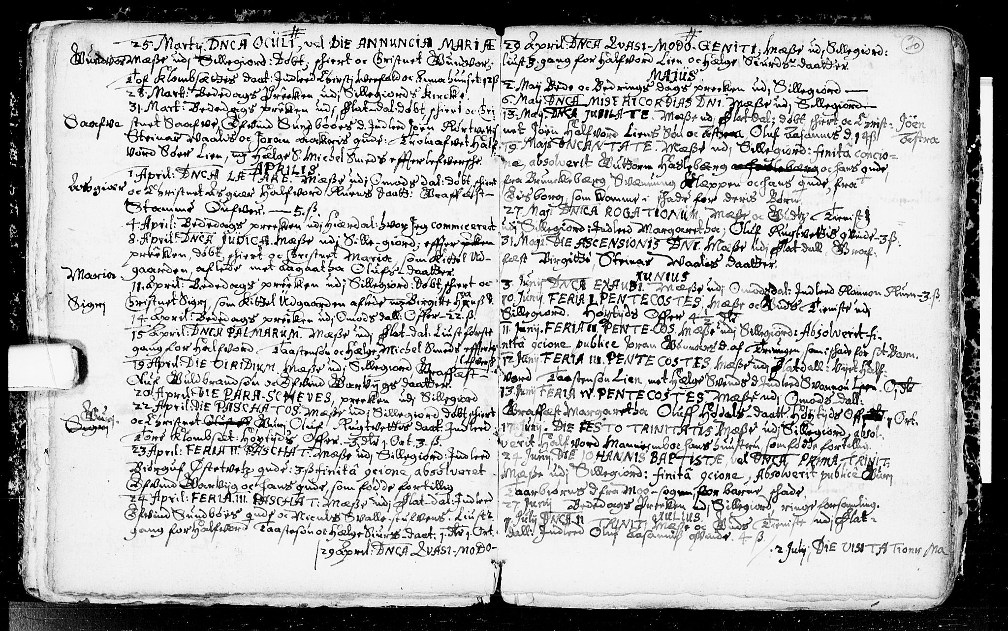 Seljord kirkebøker, AV/SAKO-A-20/F/Fa/L0001: Parish register (official) no. I 1, 1654-1686, p. 30