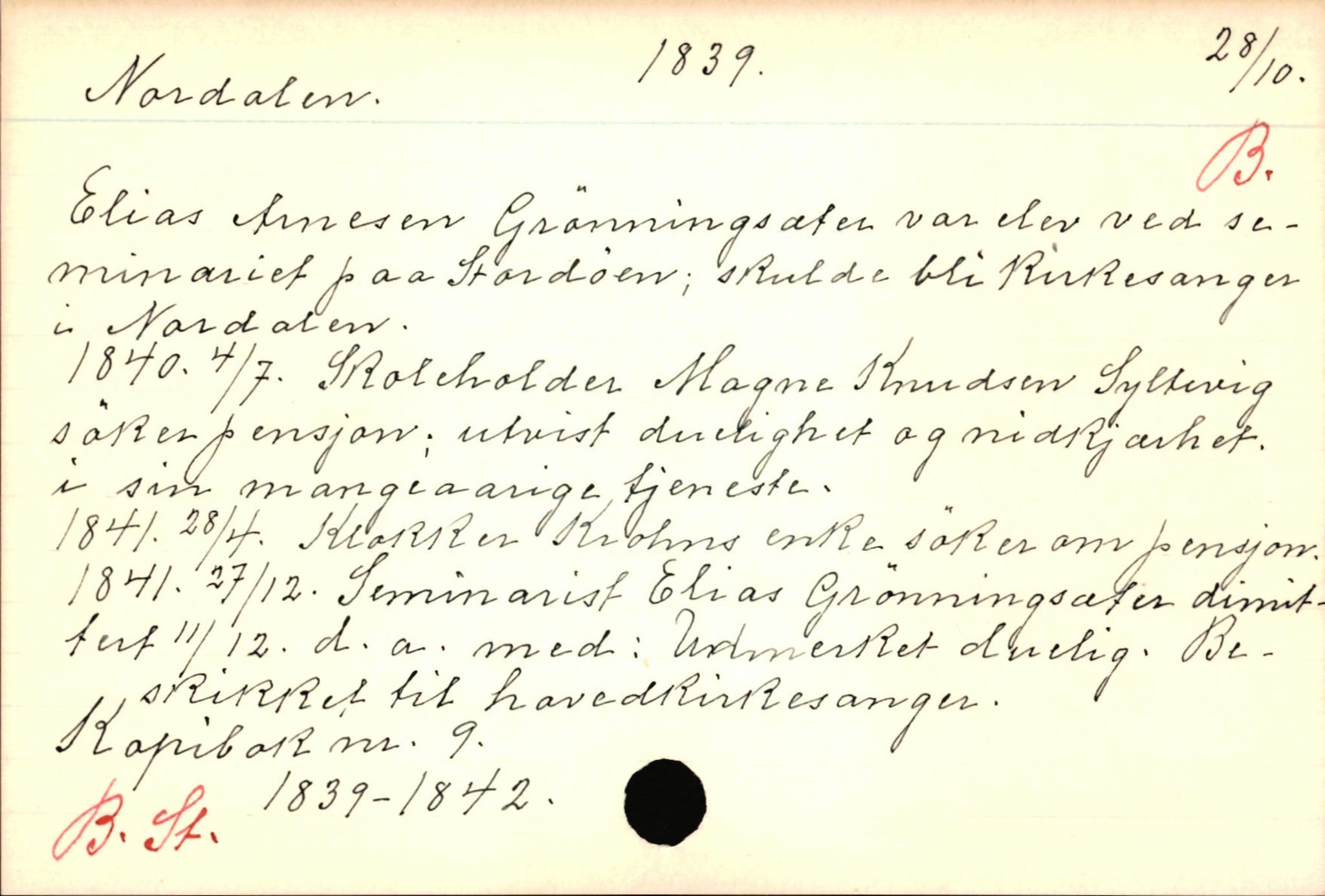 Haugen, Johannes - lærer, AV/SAB-SAB/PA-0036/01/L0001: Om klokkere og lærere, 1521-1904, p. 10968