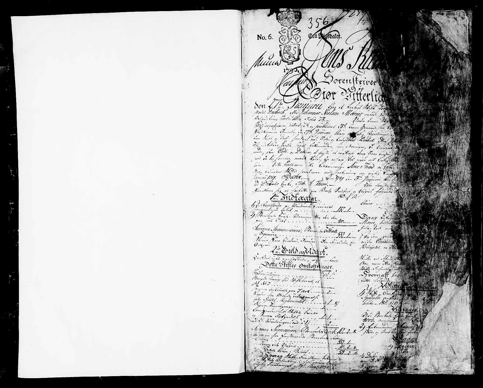 Follo sorenskriveri, SAO/A-10274/H/Hb/L0011: Skifteprotokoll, 1789-1801, p. 1b-2a