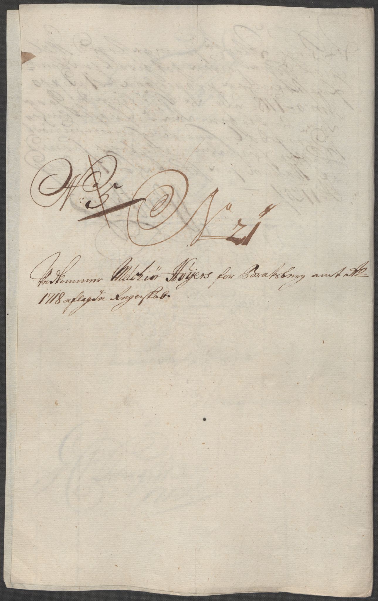 Rentekammeret inntil 1814, Reviderte regnskaper, Fogderegnskap, AV/RA-EA-4092/R36/L2130: Fogderegnskap Øvre og Nedre Telemark og Bamble, 1718, p. 274