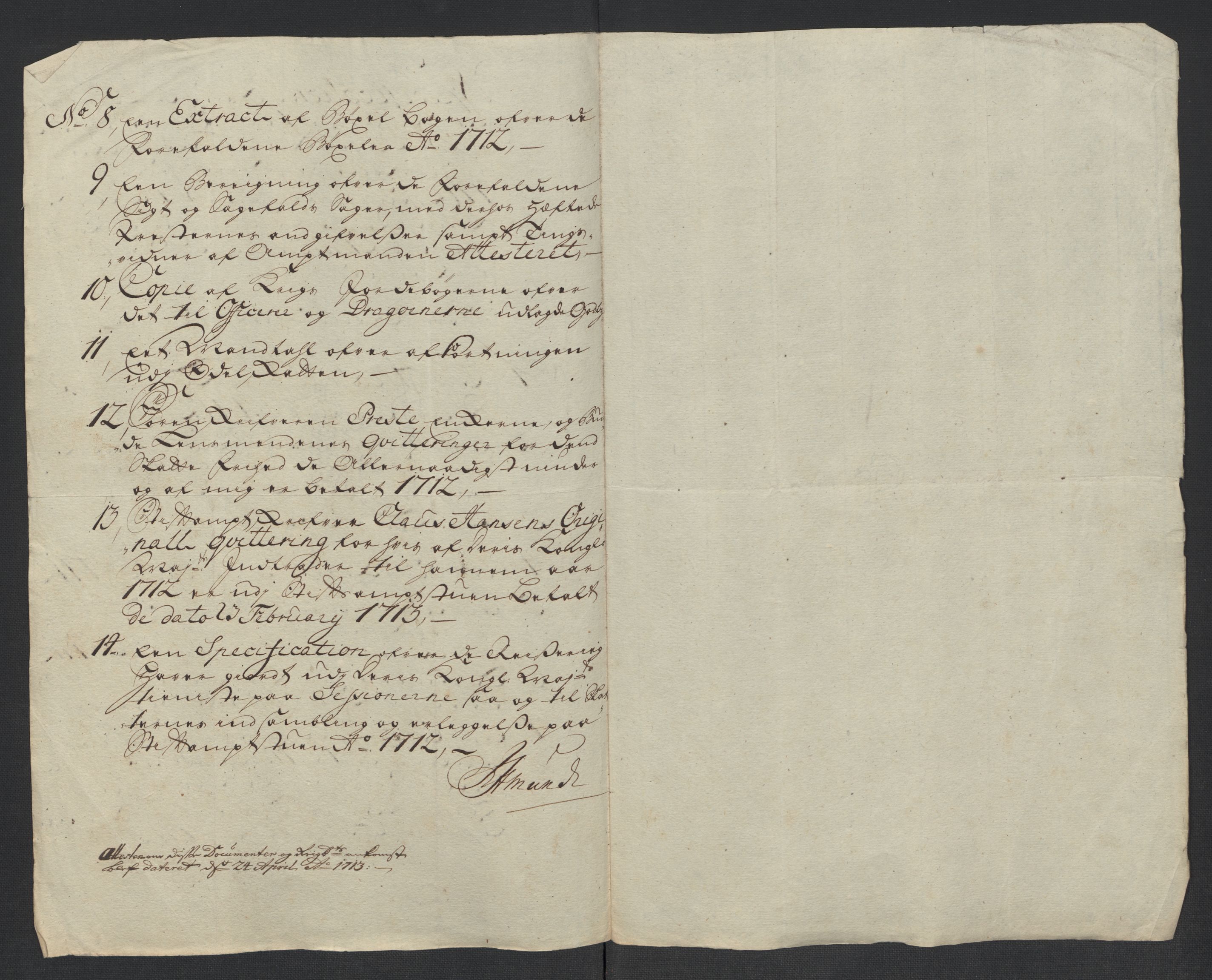 Rentekammeret inntil 1814, Reviderte regnskaper, Fogderegnskap, AV/RA-EA-4092/R11/L0594: Fogderegnskap Nedre Romerike, 1712, p. 322