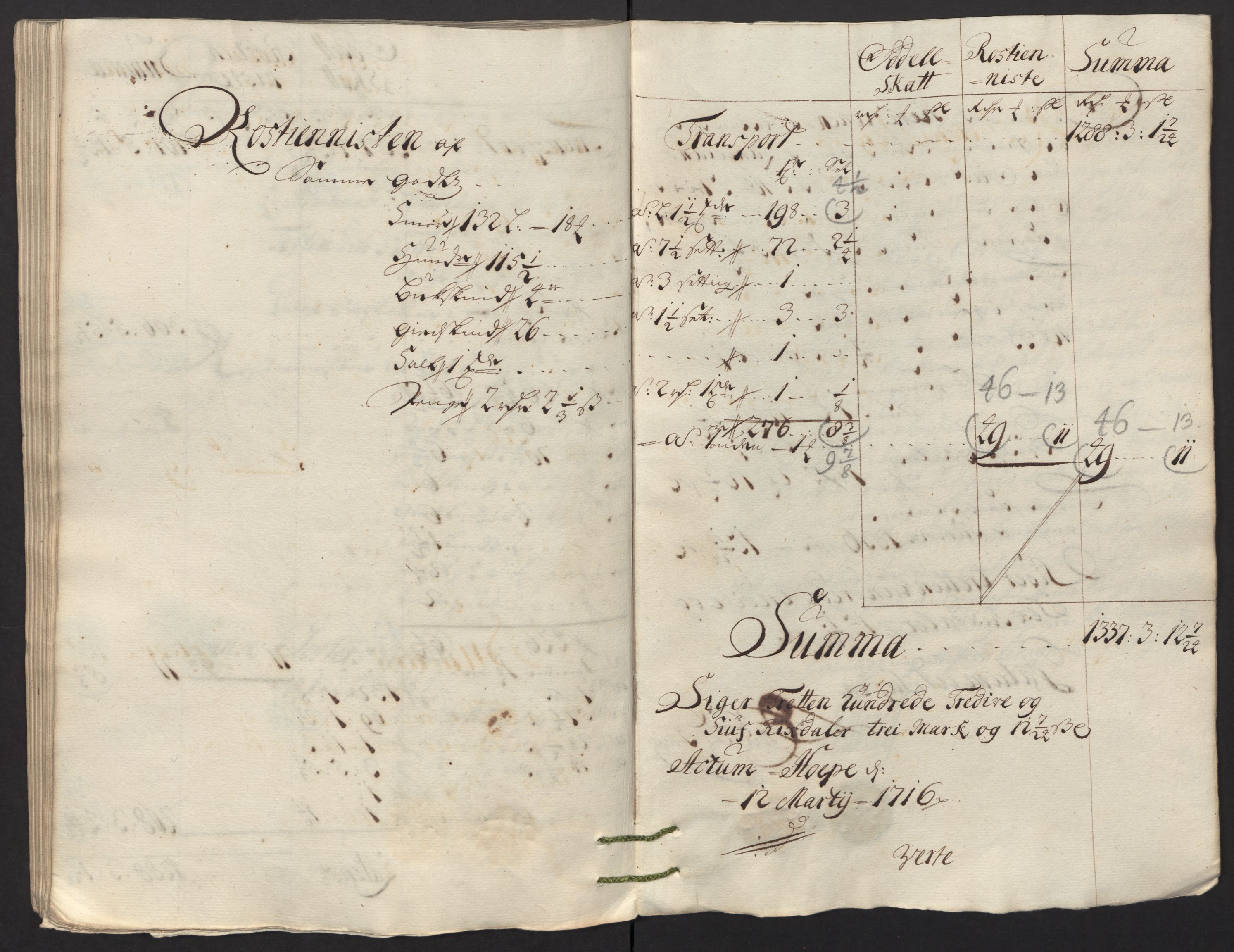 Rentekammeret inntil 1814, Reviderte regnskaper, Fogderegnskap, AV/RA-EA-4092/R48/L2991: Fogderegnskap Sunnhordland og Hardanger, 1715, p. 293