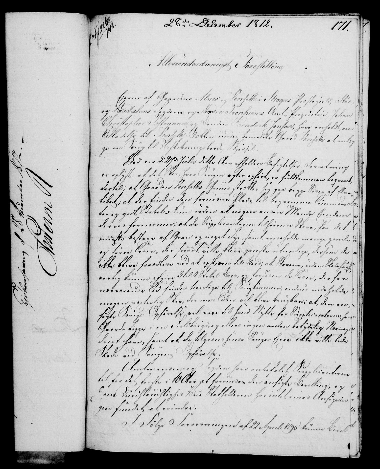 Rentekammeret, Kammerkanselliet, RA/EA-3111/G/Gf/Gfa/L0094: Norsk relasjons- og resolusjonsprotokoll (merket RK 52.94), 1812, p. 645