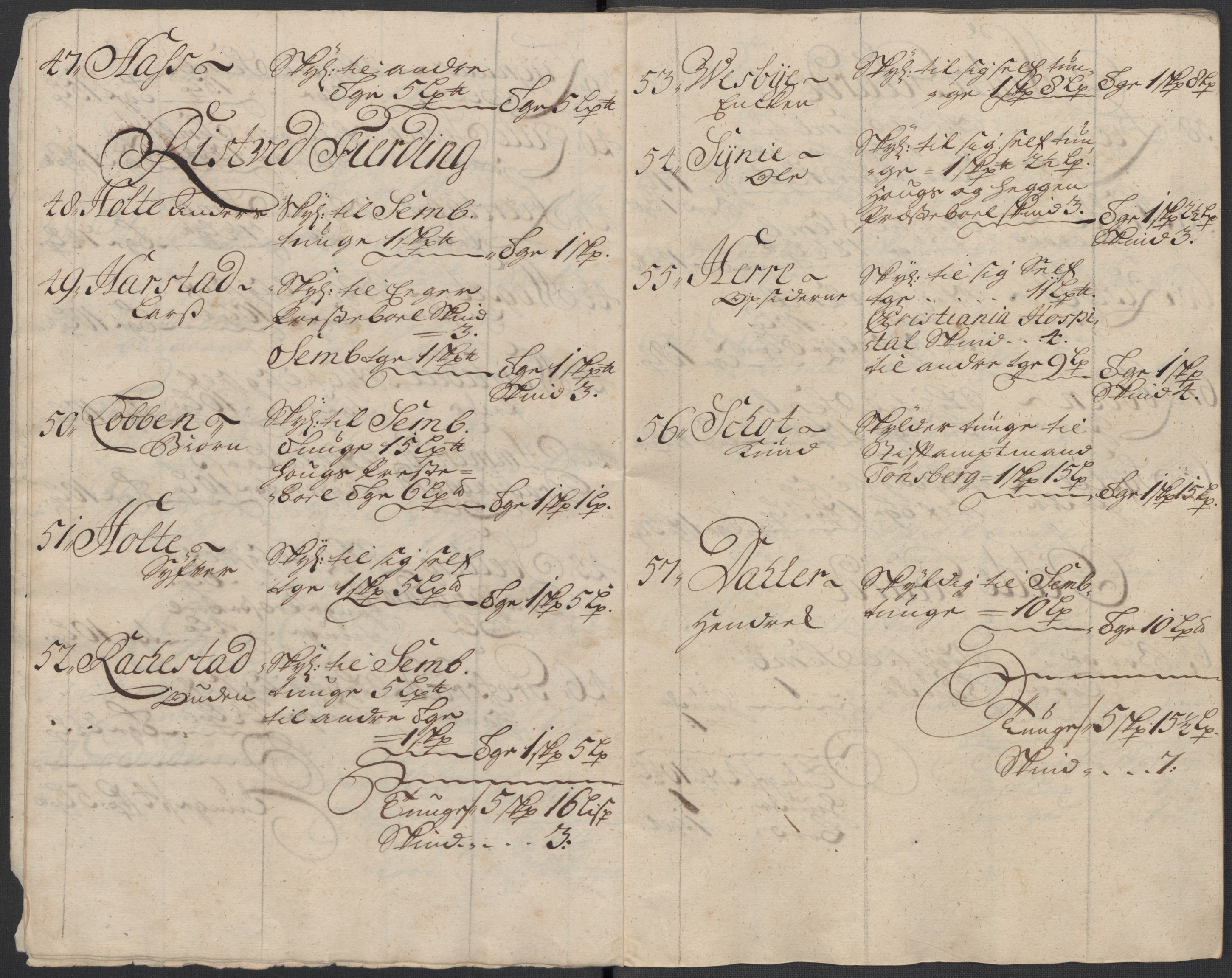 Rentekammeret inntil 1814, Reviderte regnskaper, Fogderegnskap, AV/RA-EA-4092/R31/L1711: Fogderegnskap Hurum, Røyken, Eiker, Lier og Buskerud, 1717, p. 70