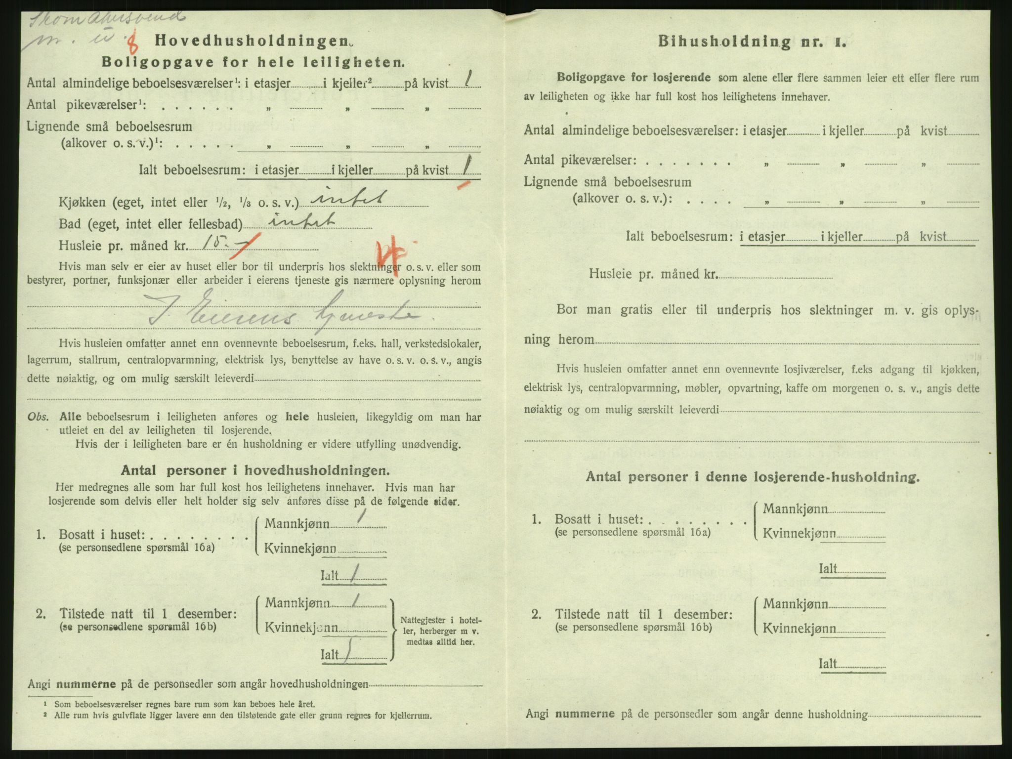 SAT, 1920 census for Molde, 1920, p. 1256