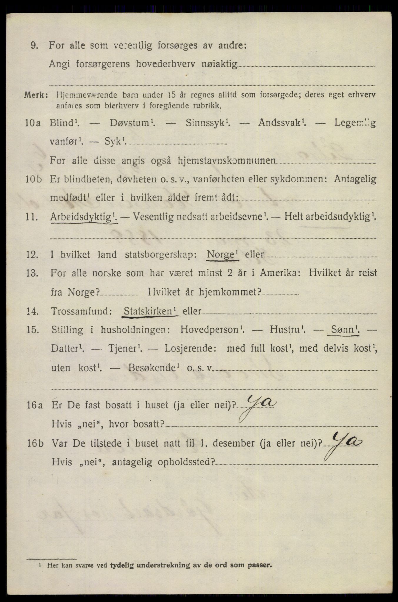 SAKO, 1920 census for Siljan, 1920, p. 2874