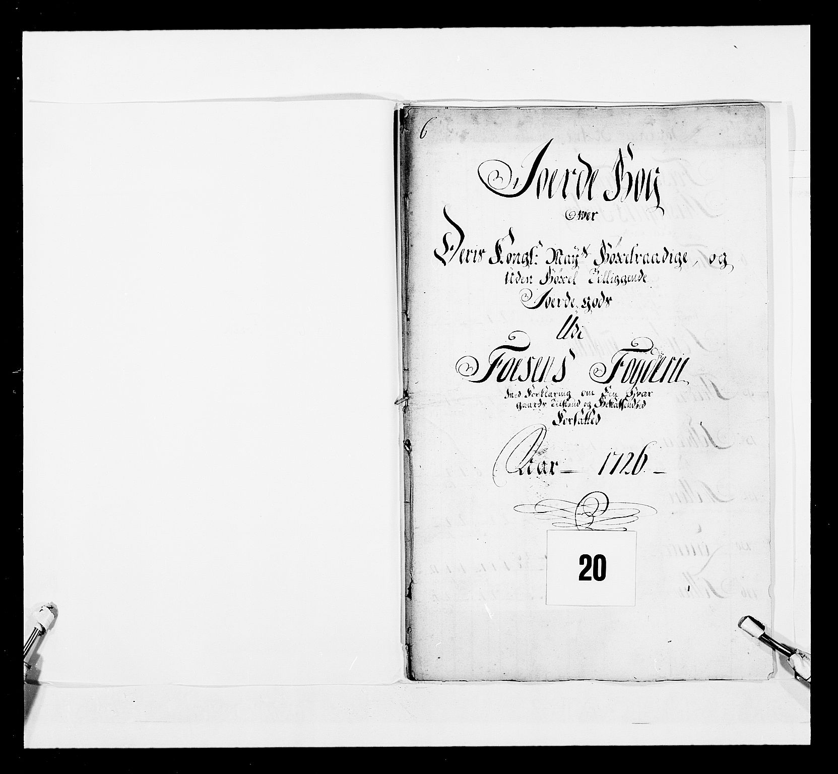 Stattholderembetet 1572-1771, RA/EA-2870/Ek/L0041/0001: Jordebøker o.a. 1720-1728 vedkommende krongodset: / Krongods i Trøndelag med Romsdal, Nordmøre og Namdal, 1726-1727, p. 407