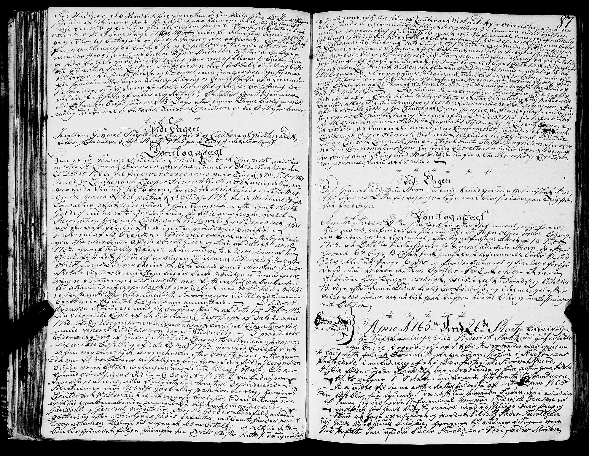 Inderøy sorenskriveri, SAT/A-4147/1/1/1A/L0010: Tingbok, 1761-1772, p. 86b-87a