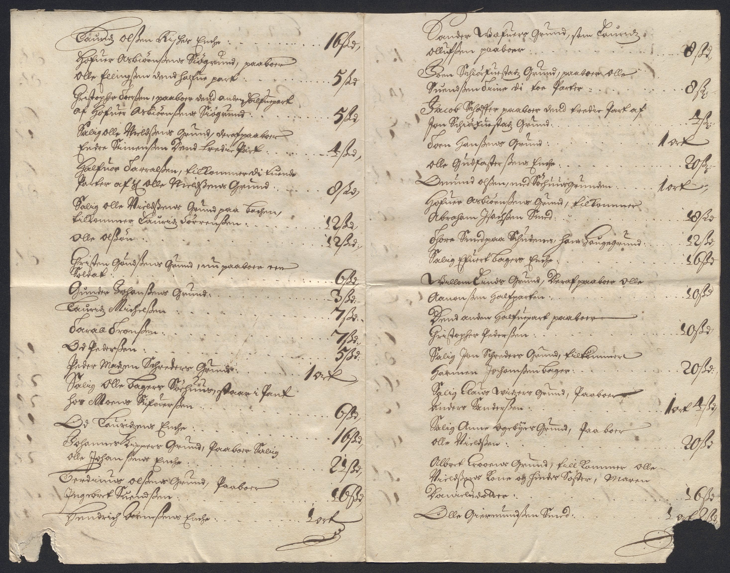 Rentekammeret inntil 1814, Reviderte regnskaper, Byregnskaper, RA/EA-4066/R/Ro/L0316: [O14] Sikt og sakefall, 1662-1693, p. 341