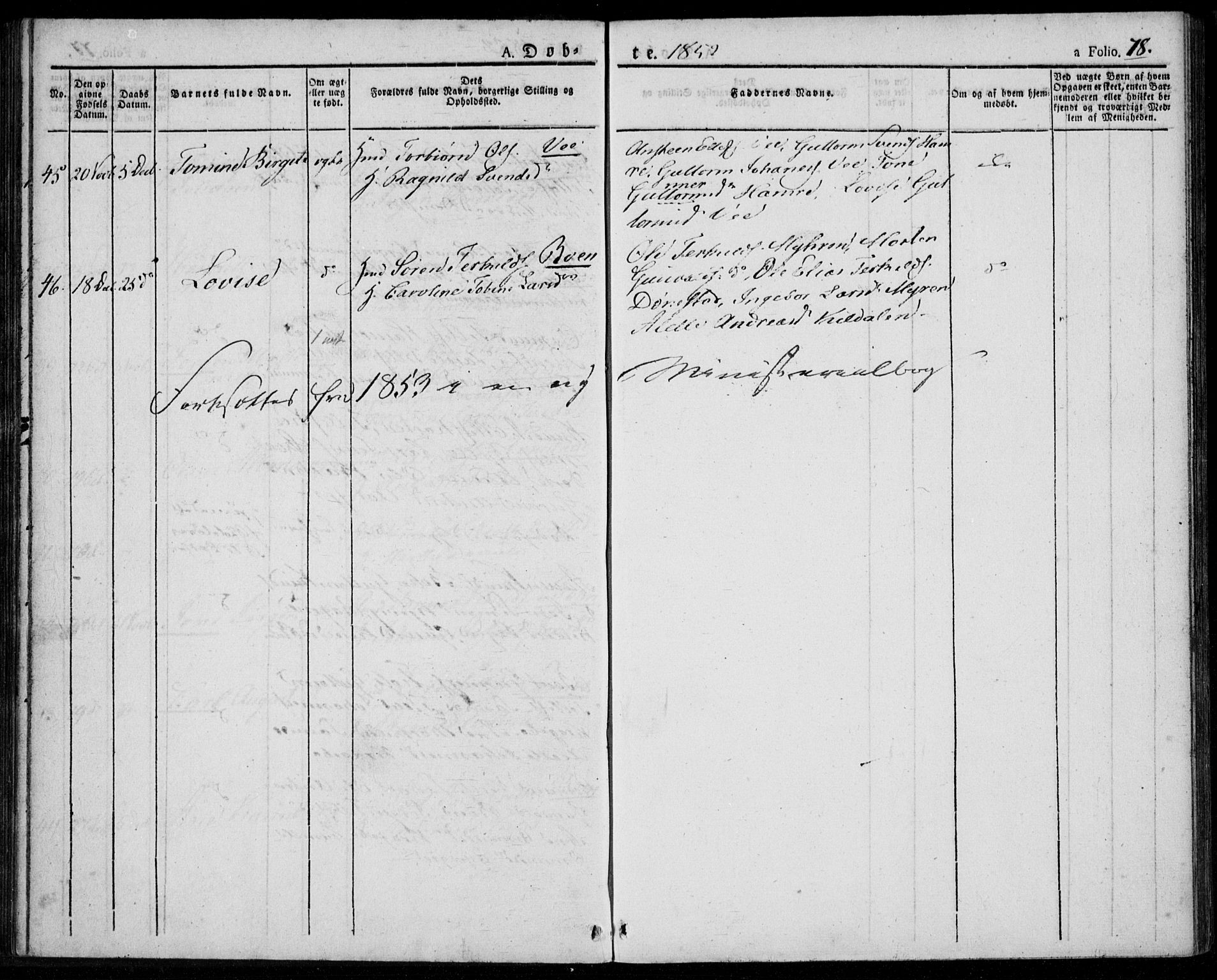 Tveit sokneprestkontor, AV/SAK-1111-0043/F/Fa/L0003: Parish register (official) no. A 3, 1829-1852, p. 78