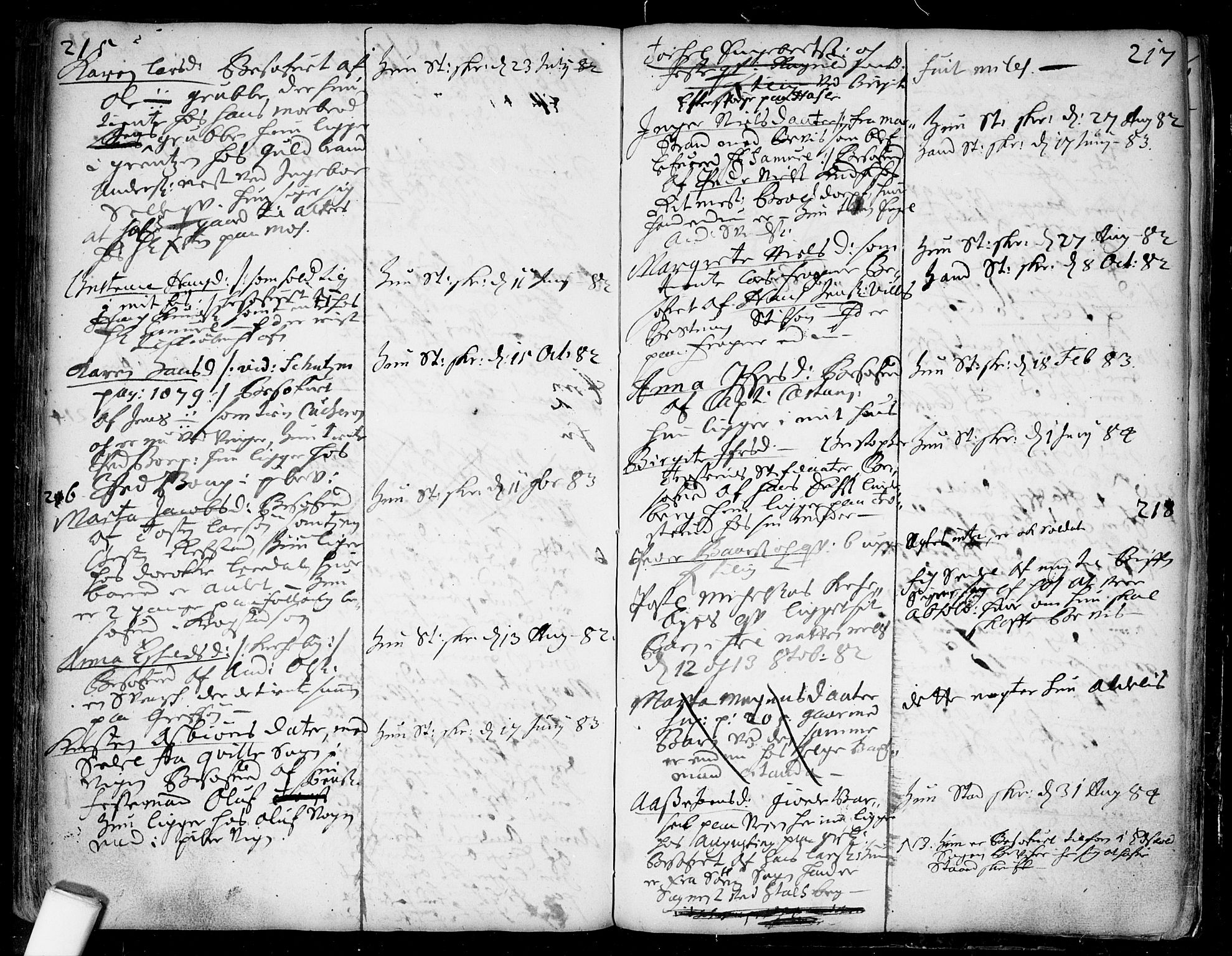 Aker prestekontor kirkebøker, AV/SAO-A-10861/F/L0001: Parish register (official) no. 1, 1656-1688