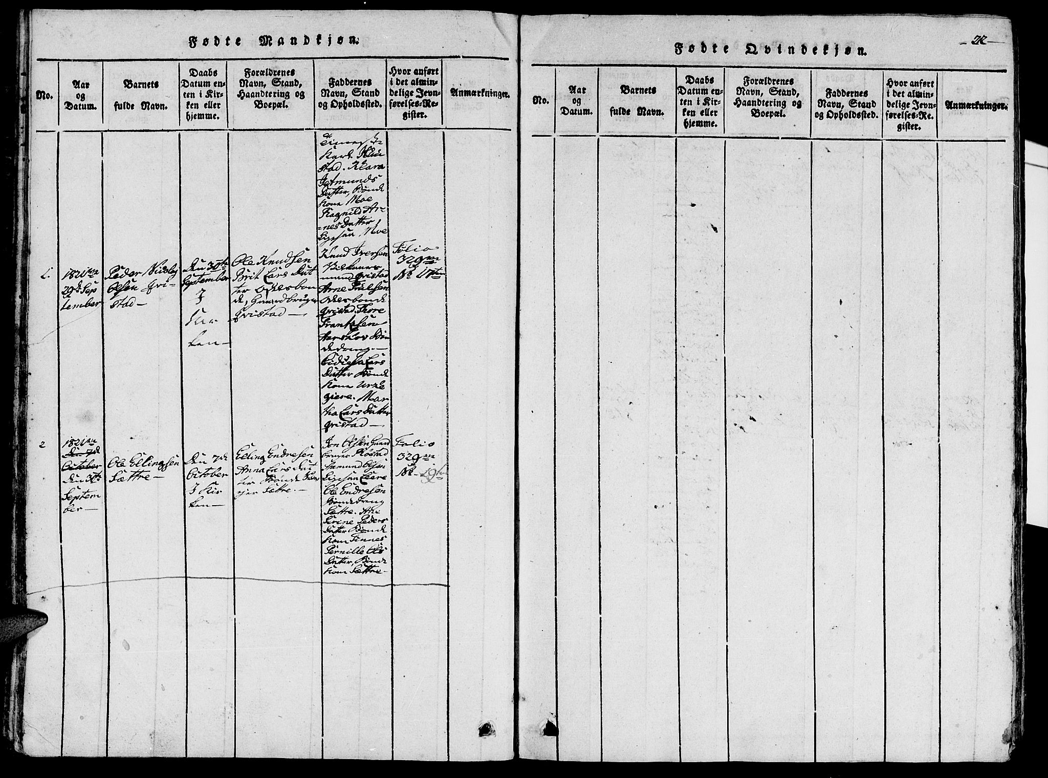 Ministerialprotokoller, klokkerbøker og fødselsregistre - Møre og Romsdal, AV/SAT-A-1454/515/L0207: Parish register (official) no. 515A03, 1819-1829, p. 22