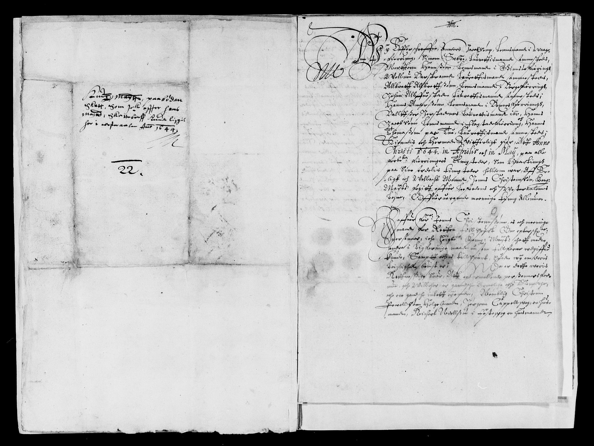 Rentekammeret inntil 1814, Reviderte regnskaper, Lensregnskaper, RA/EA-5023/R/Rb/Rbz/L0031: Nordlandenes len, 1638-1646