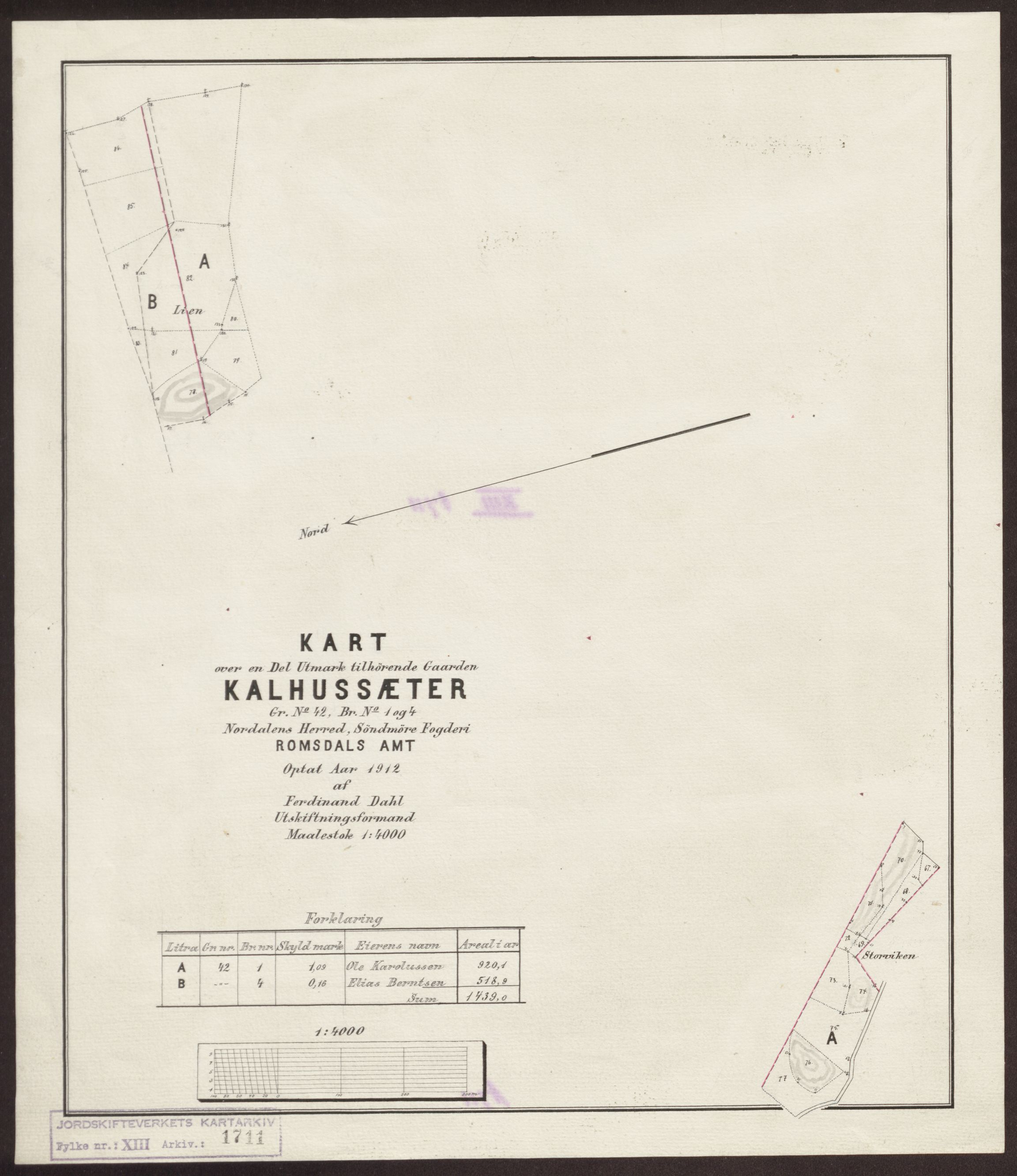 Jordskifteverkets kartarkiv, RA/S-3929/T, 1859-1988, p. 2027