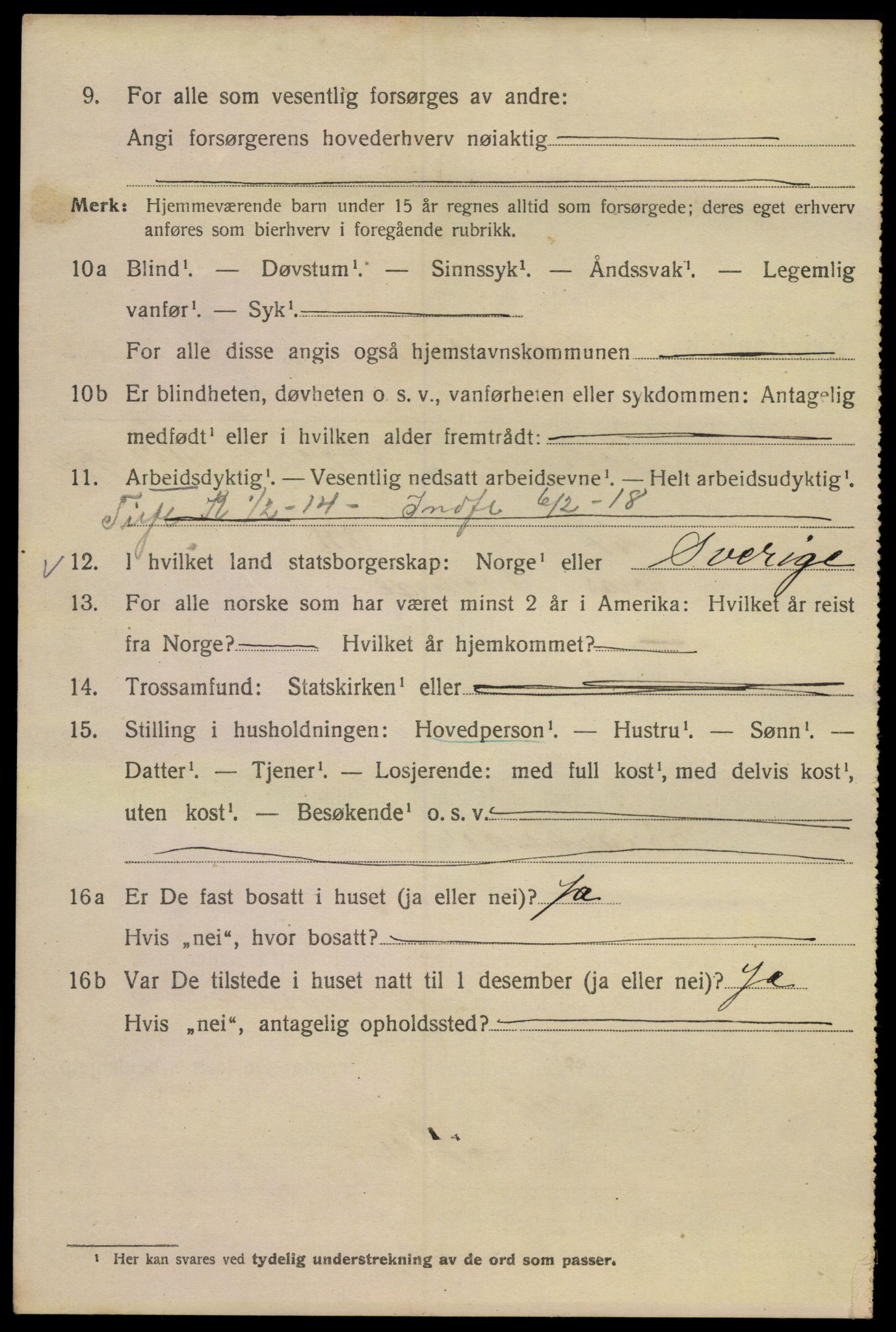 SAO, 1920 census for Kristiania, 1920, p. 476906