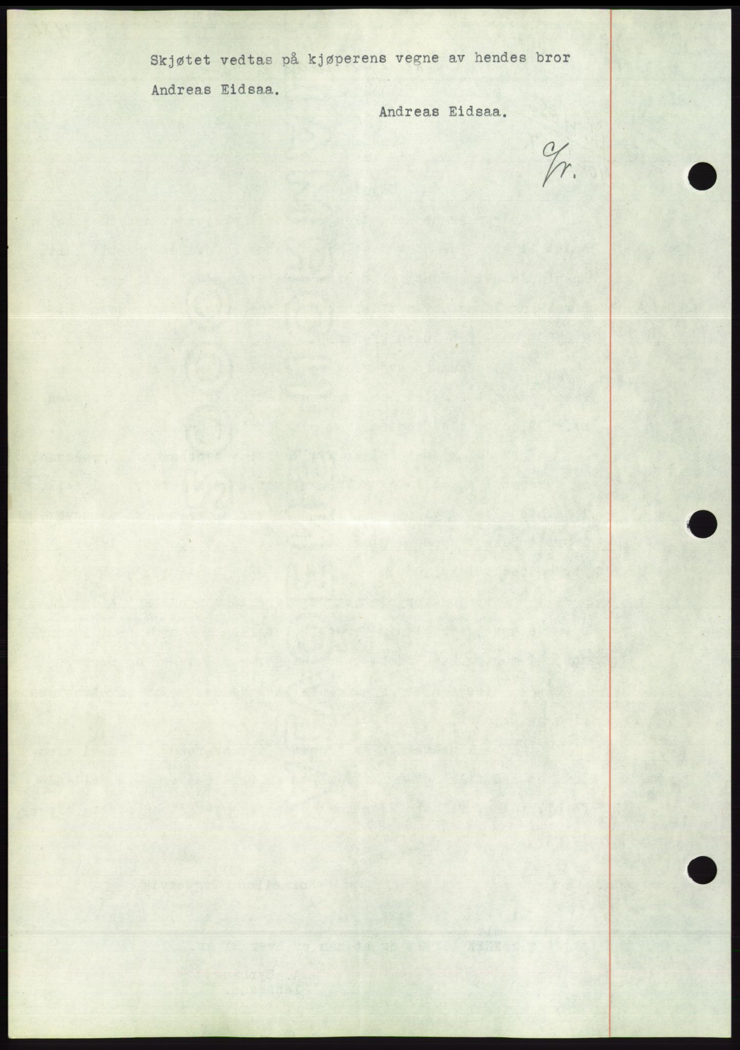 Søre Sunnmøre sorenskriveri, SAT/A-4122/1/2/2C/L0062: Mortgage book no. 56, 1936-1937, Diary no: : 405/1937