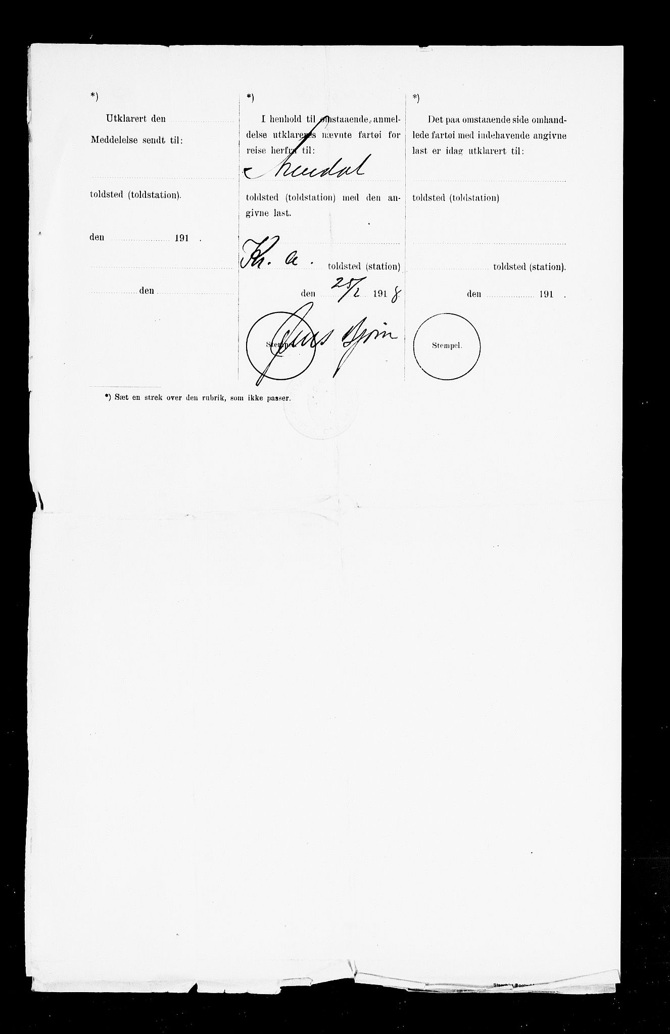 Arendal tollsted, AV/SAK-1351-0003/H/Ha/L0896: Legitimasjonsbevis for fartøyer i innenriksfart, 1886-1948, p. 5