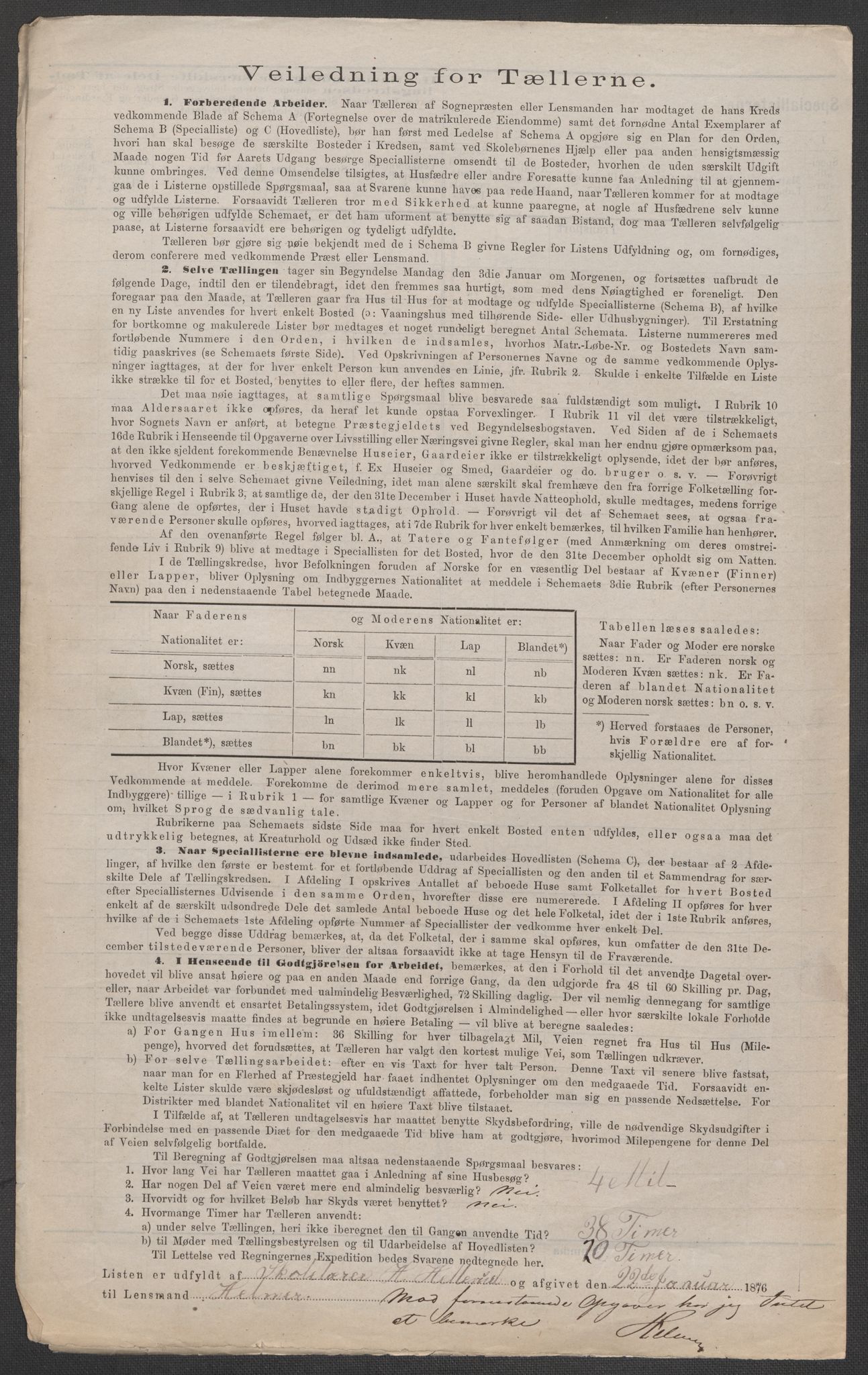 RA, 1875 census for 0220P Asker, 1875, p. 27