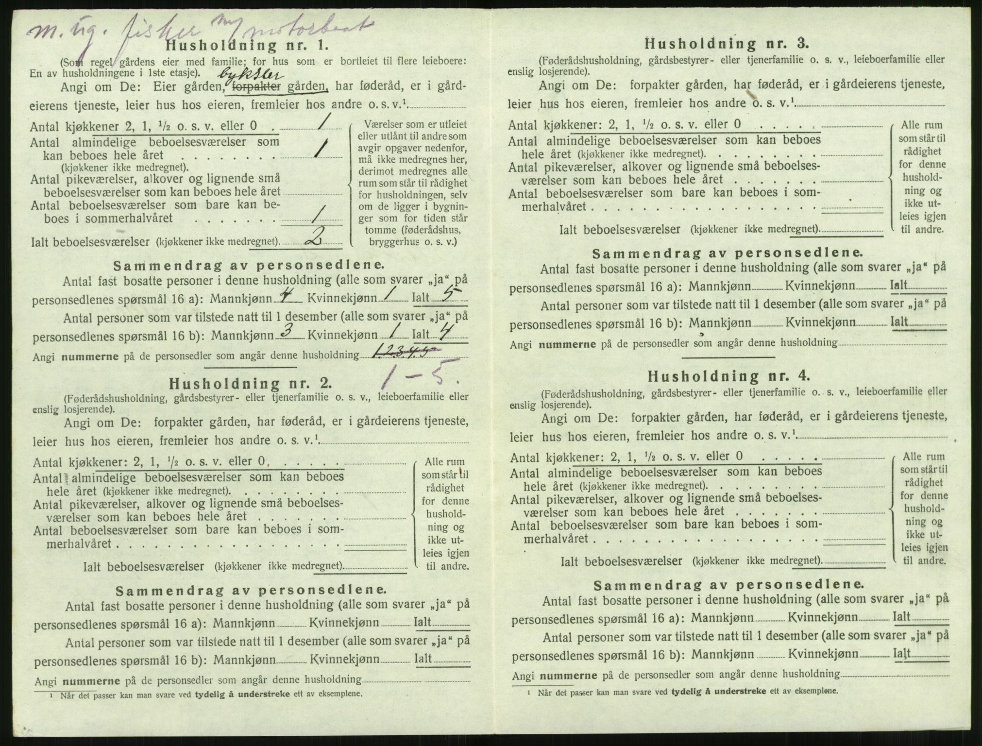 SAT, 1920 census for Herøy (MR), 1920, p. 394