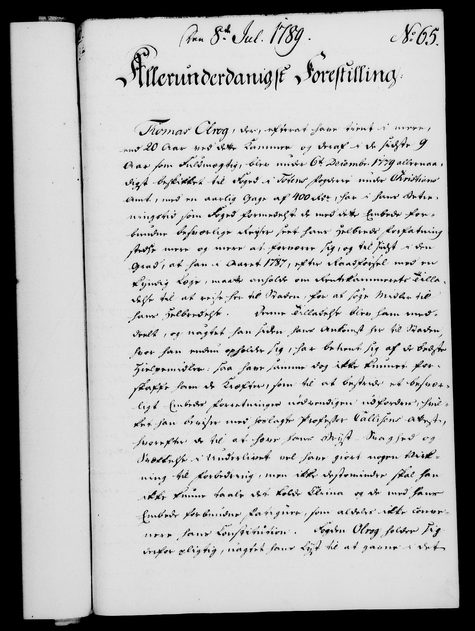 Rentekammeret, Kammerkanselliet, AV/RA-EA-3111/G/Gf/Gfa/L0071: Norsk relasjons- og resolusjonsprotokoll (merket RK 52.71), 1789, p. 371